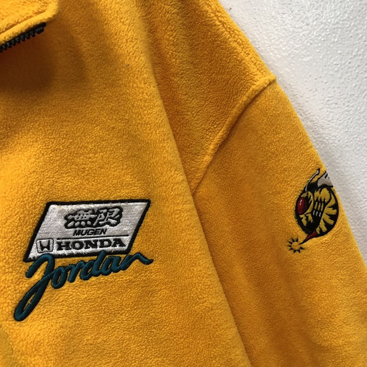Honda VTG Honda Mugen Collection Jordan Half Zipper Fleece Jacket Size US M / EU 48-50 / 2 - 3 Thumbnail