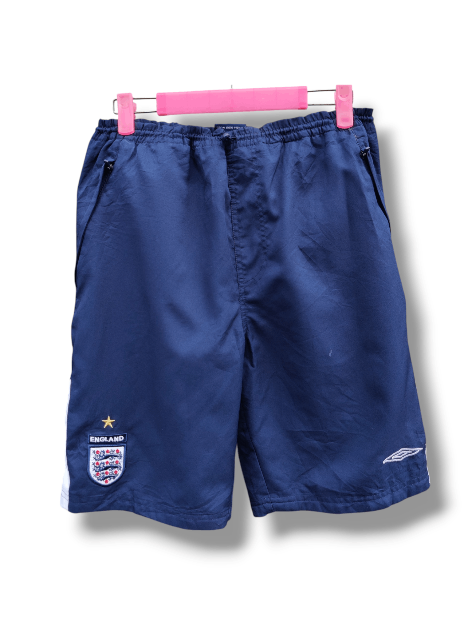 Umbro Vintage Umbro England National Training Shorts Size US 30 / EU 46 - 1 Thumbnail
