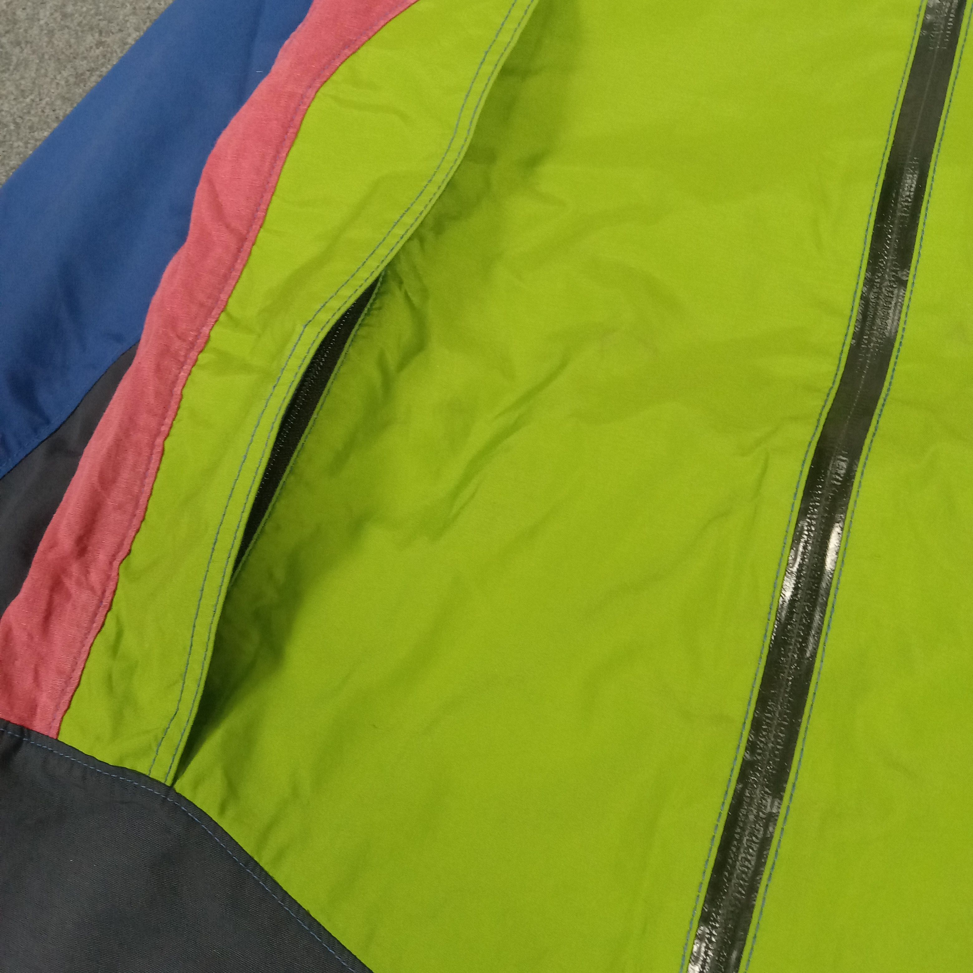 Manastash × Vintage Manastash Outdoor Colour Block Windbreaker Jacket Size US L / EU 52-54 / 3 - 3 Thumbnail