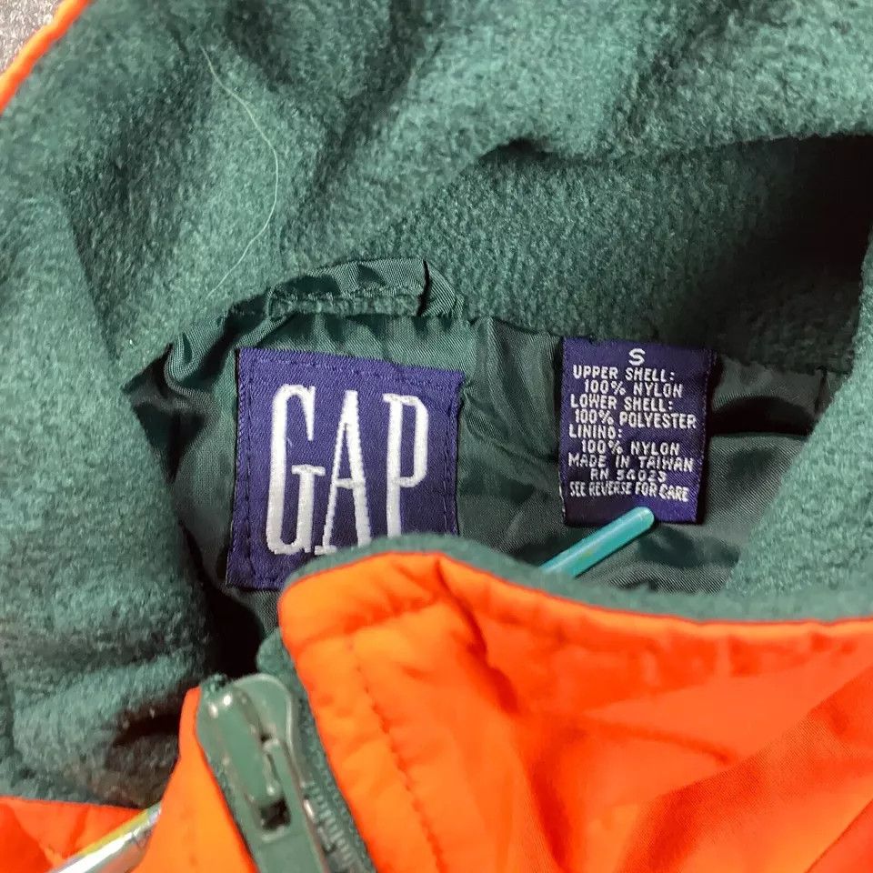 Gap × Vintage Vintage Gap Jacket S 1/2 Zip Windbreaker Eastern Summit Mens Size US S / EU 44-46 / 1 - 4 Thumbnail
