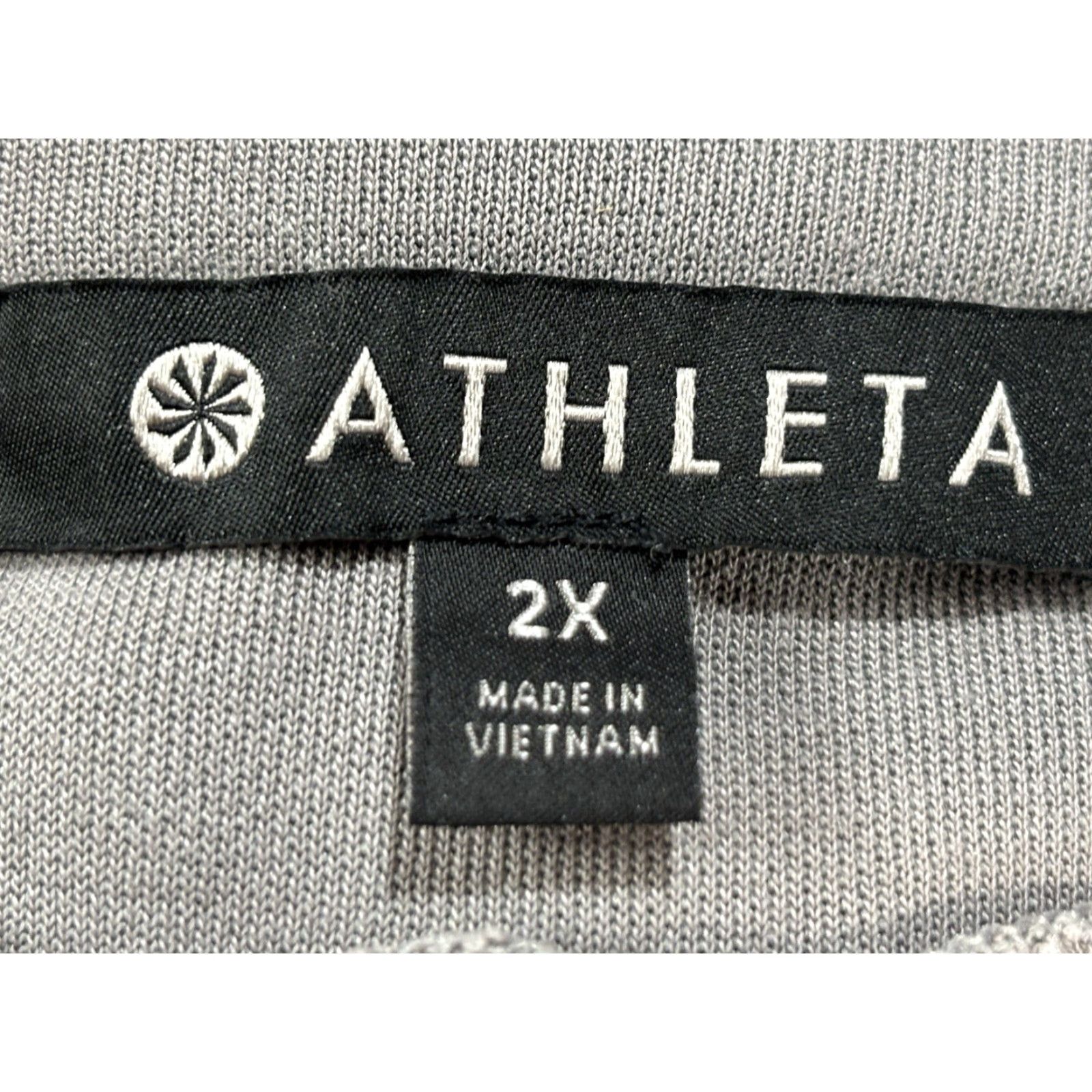 Athleta Athleta Serenity Jogger Pants Womens 2X Plus Grey Side Stripes Pull-On Comfort Size 40" / US 18 - 5 Thumbnail