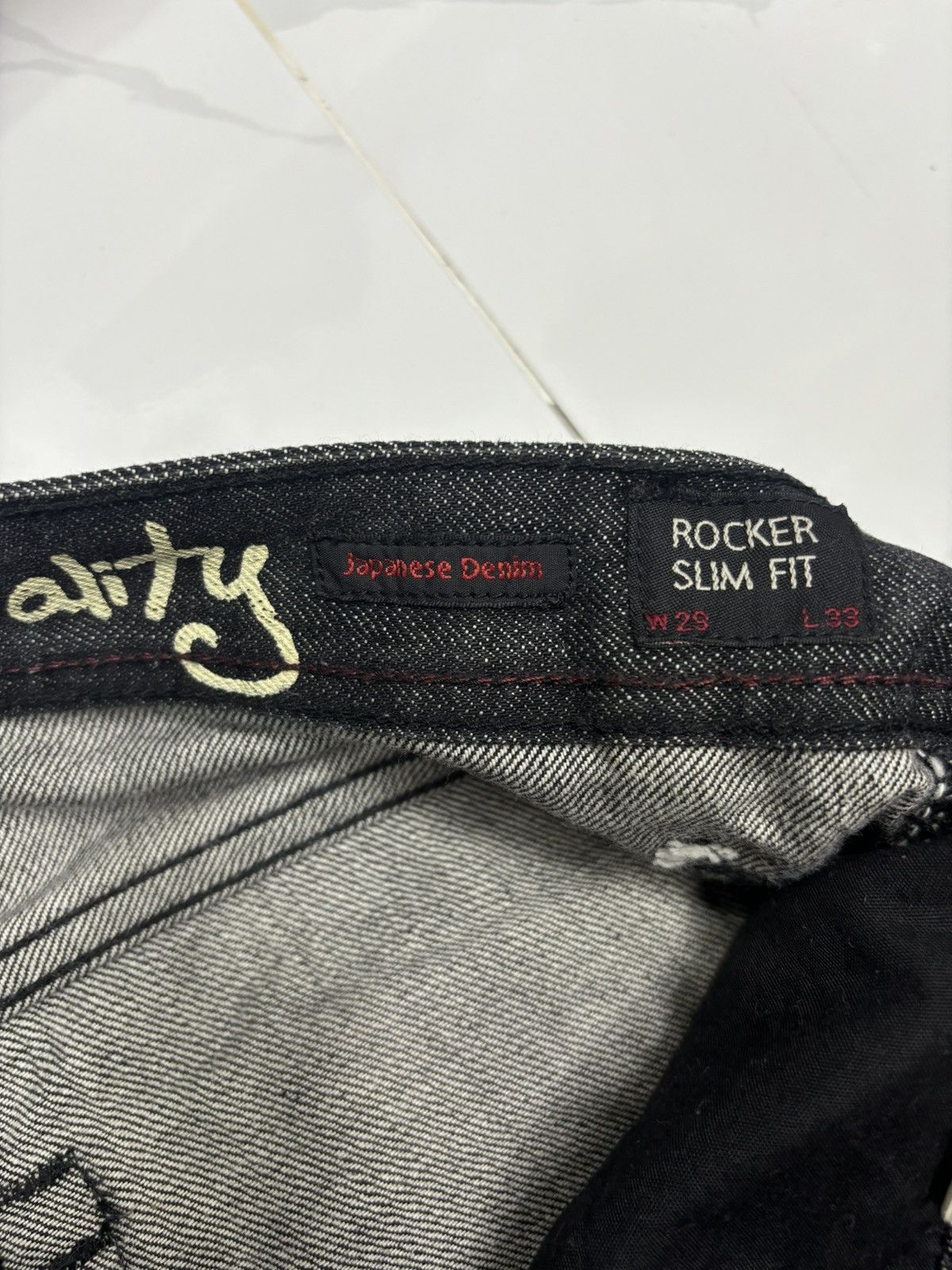Cult Of Individuality 🔥CULT OF INDIVIDUALITY JAPANESE DENIM ROCKER SLIM FIT JEANS Size US 30 / EU 46 - 11 Thumbnail