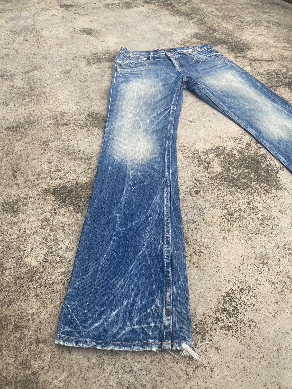 If Six Was Nine × Japanese Brand Flare Jeans Ref Pepper Clawmark Tunder Size US 32 / EU 48 - 1 Thumbnail