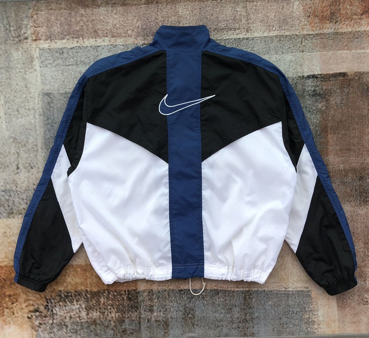 Nike Vintage 90s NIKE Swoosh Windbreaker Women Jacket Size M / US 6-8 / IT 42-44 - 7 Thumbnail