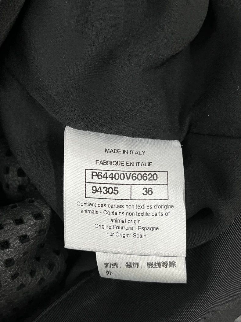 Chanel Chanel Black stand-up collar four-pocket jacket Size XS / US 0-2 / IT 36-38 - 5 Thumbnail