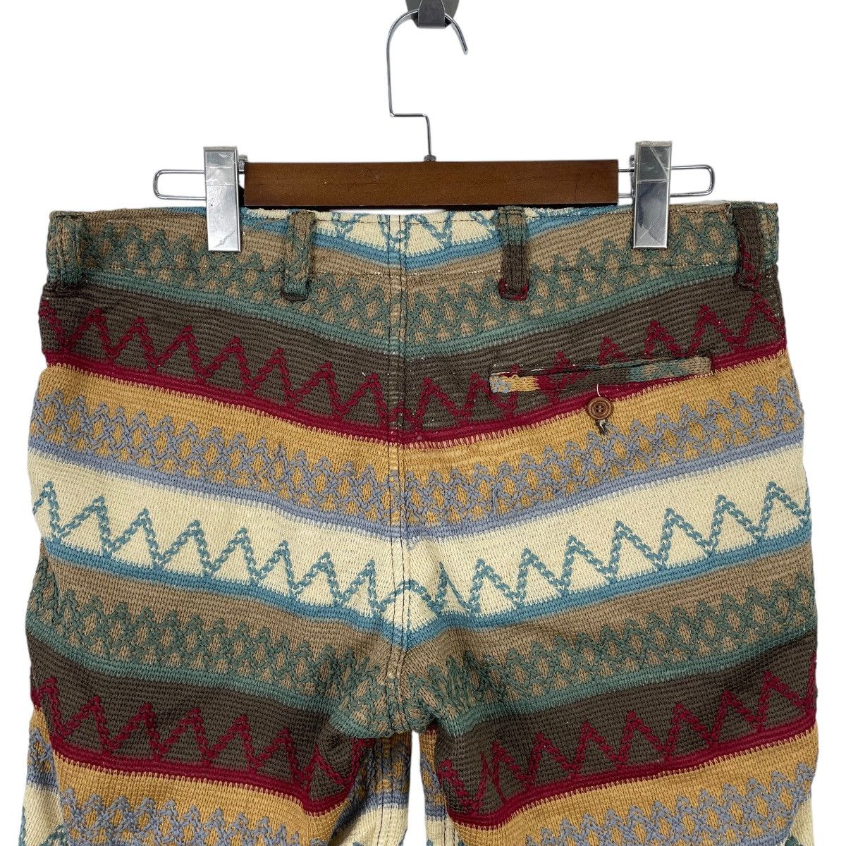 Japanese Brand Who's Who Gallery Japan Native Navajo Short Pants Size US 36 / EU 52 - 7 Thumbnail