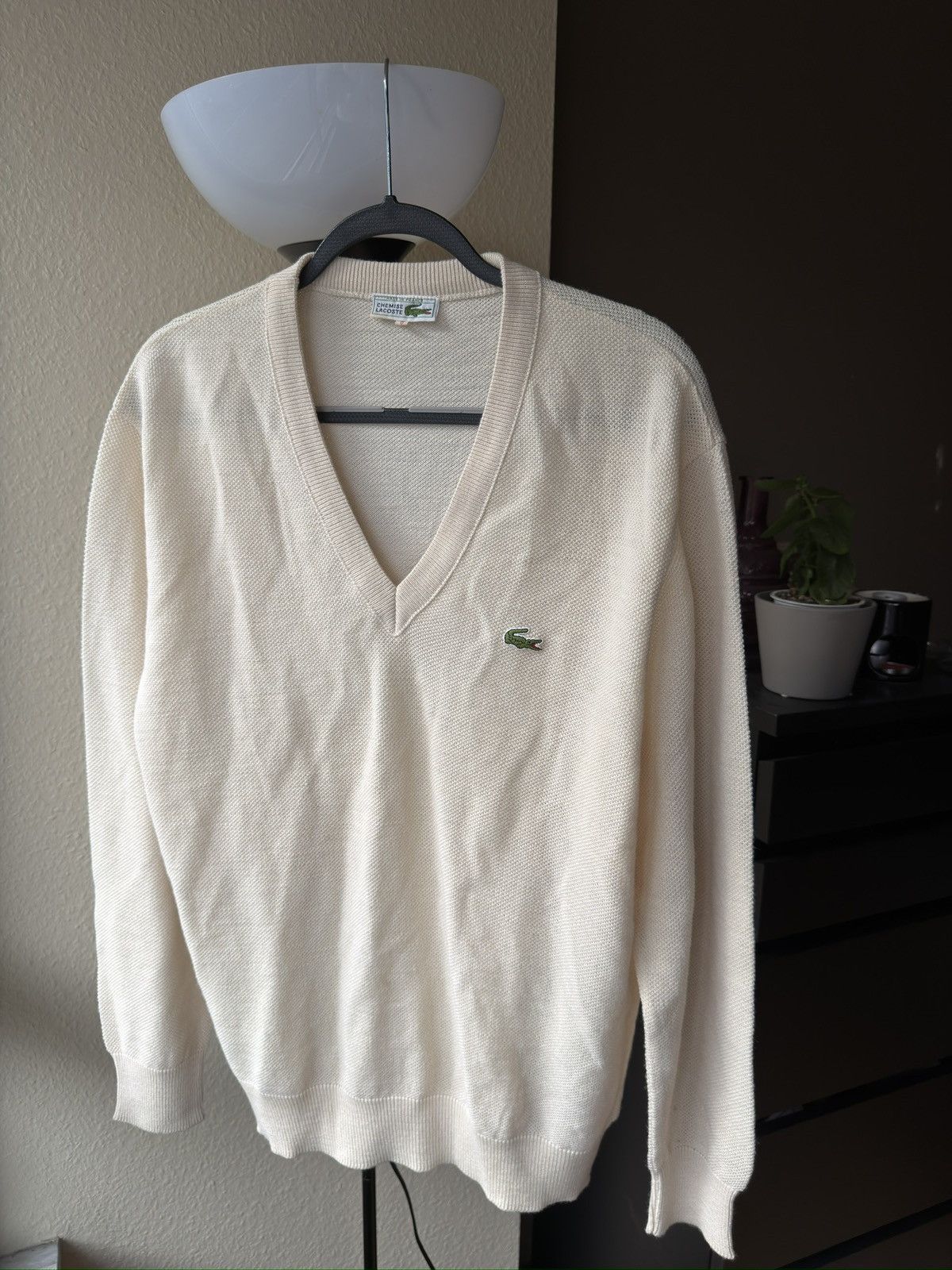 Lacoste Lacoste vintage sweater Size US L / EU 52-54 / 3 - 1 Thumbnail