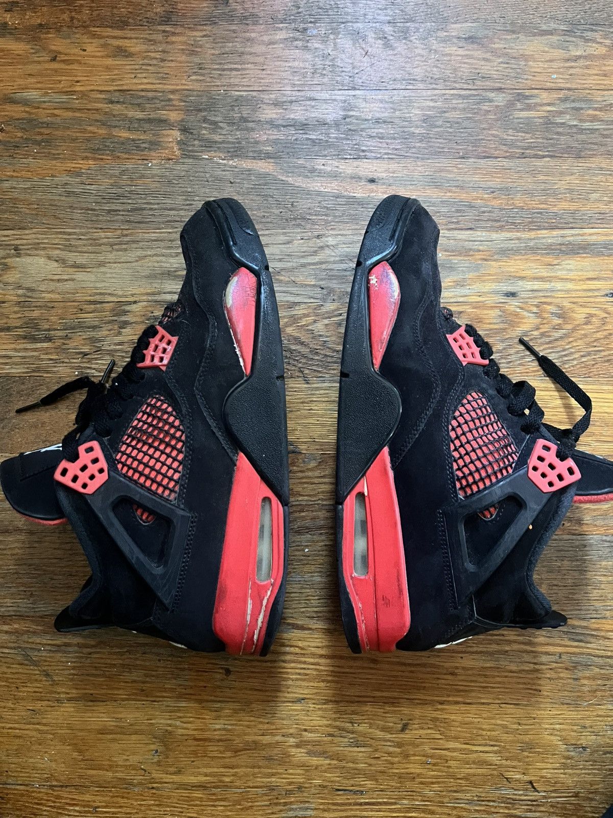 Jordan Brand Air Jordan 4 Red Thunder Size US 10 / EU 43 - 6 Thumbnail