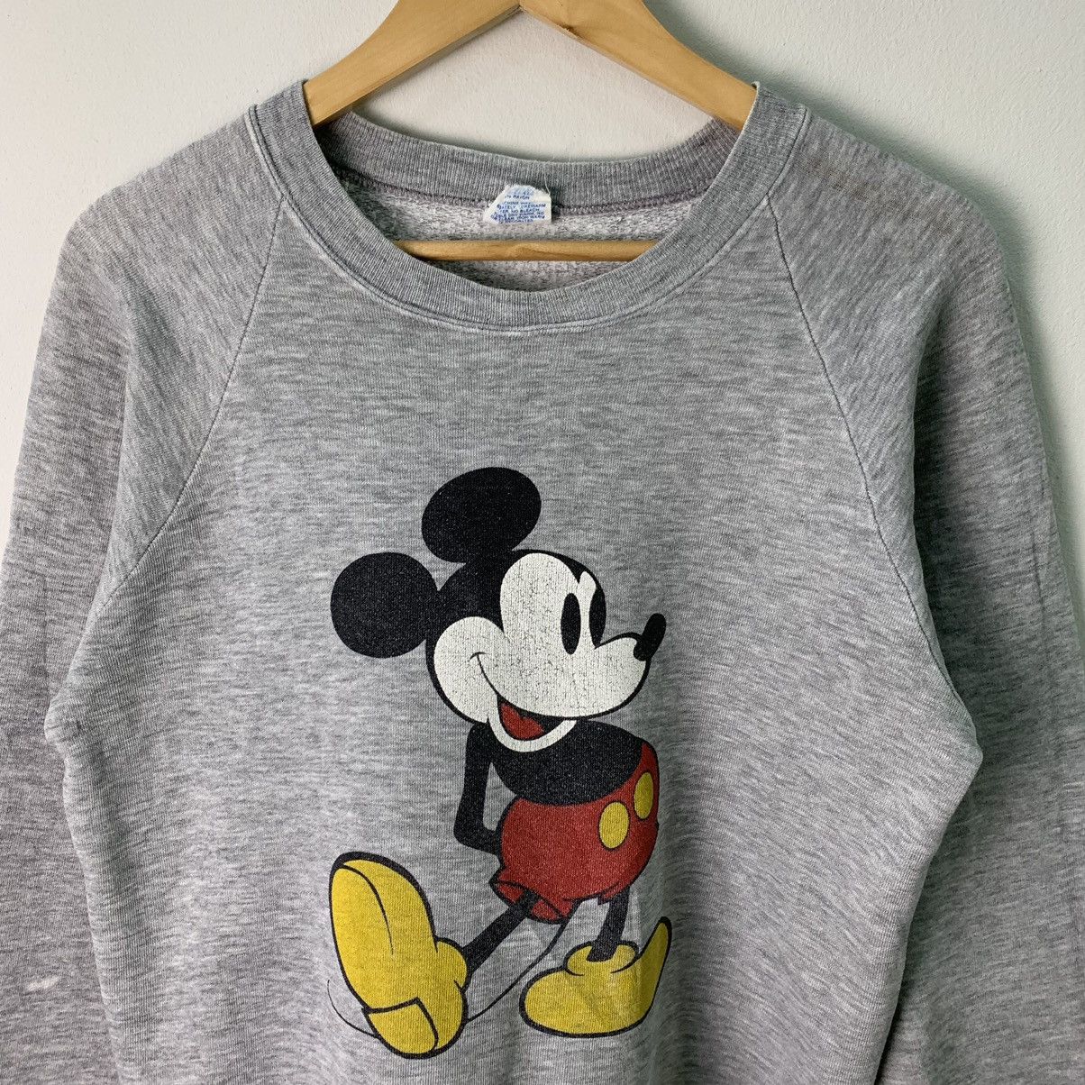 Disney × Mickey Mouse × Vintage Vintage Mickey Jumper / Mickey Sweatshirt Size US S / EU 44-46 / 1 - 5 Thumbnail