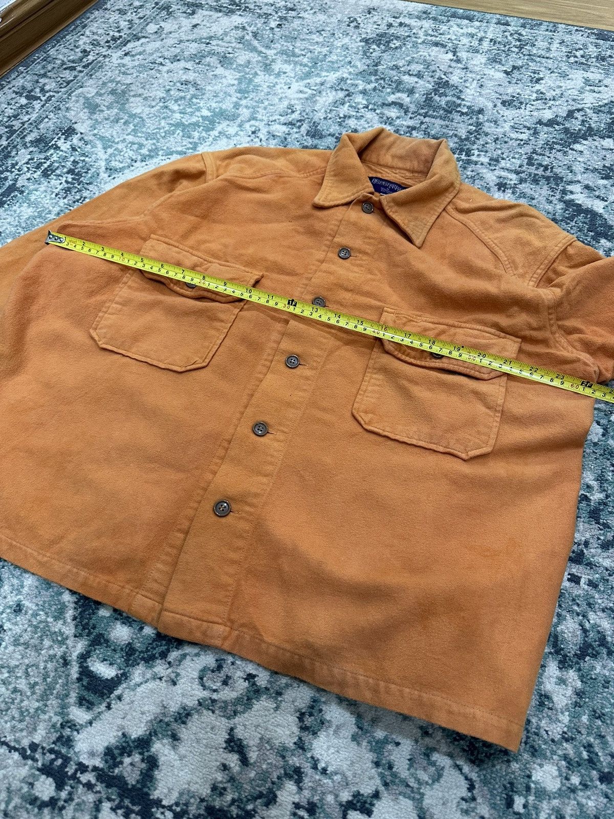 Needles Rare Nepenthes Purple Label Heavy Cotton Double Pocket L/S Size US M / EU 48-50 / 2 - 13 Thumbnail