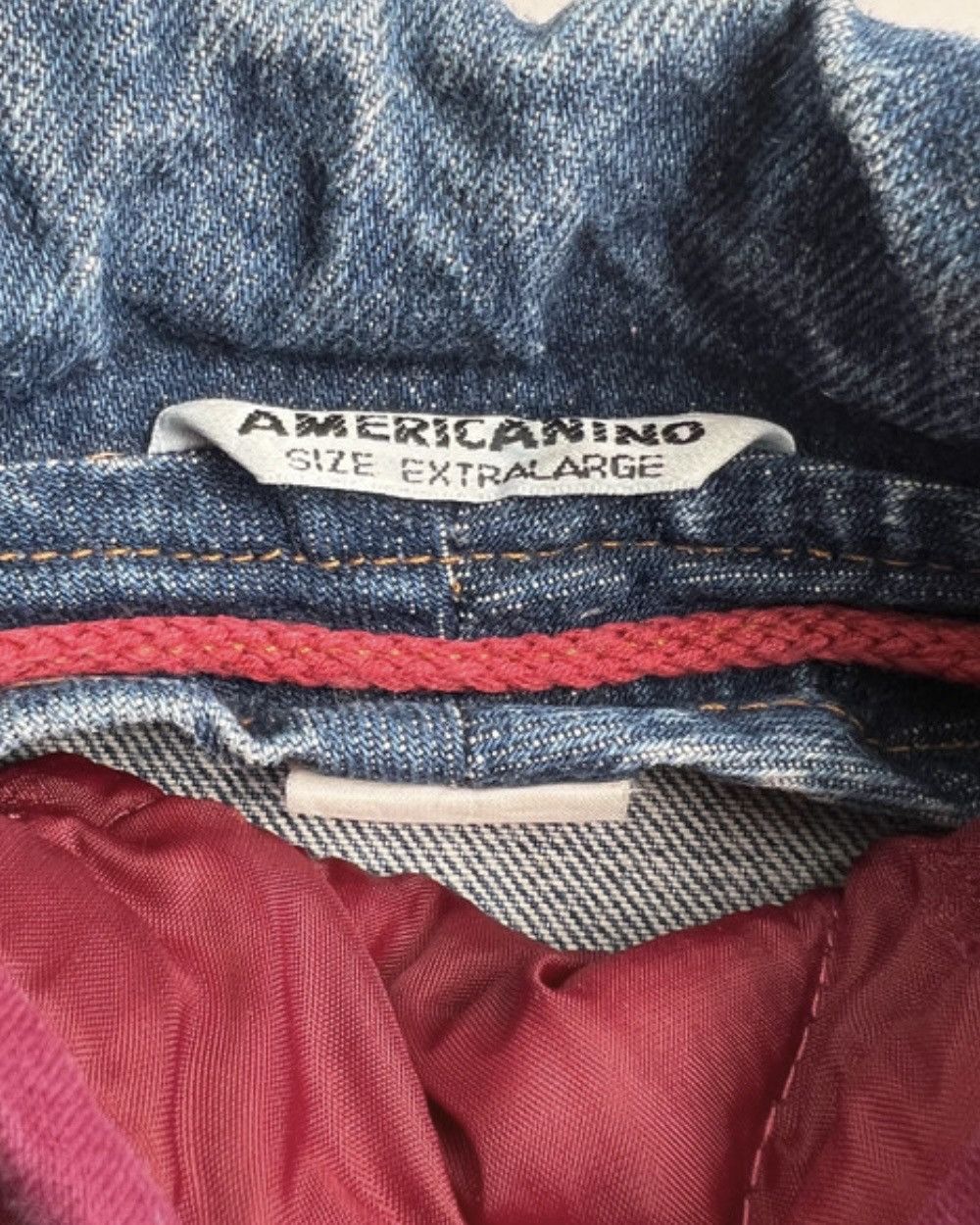 Other Vintage Americanino Denim Jacket With Liner 80S Paninari Size US M / EU 48-50 / 2 - 4 Thumbnail