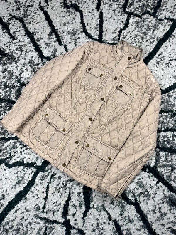 Barbour Barbour quilted jacket cream beige logo 40 Size S / US 4 / IT 40 - 3 Thumbnail