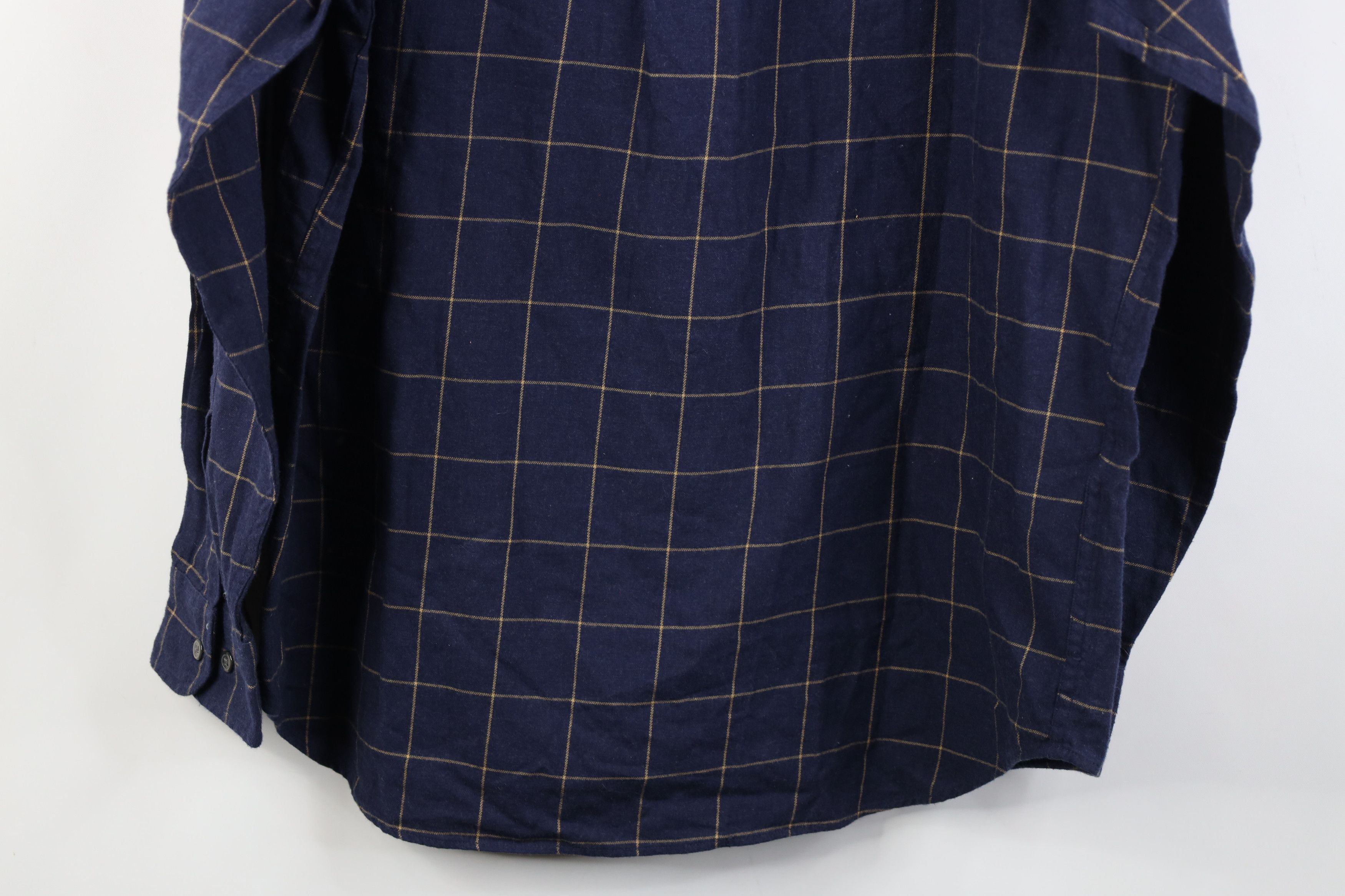 Eddie Bauer Deadstock Vintage 90s Eddie Bauer Collared Button Shirt Blue Size US M / EU 48-50 / 2 - 10 Thumbnail
