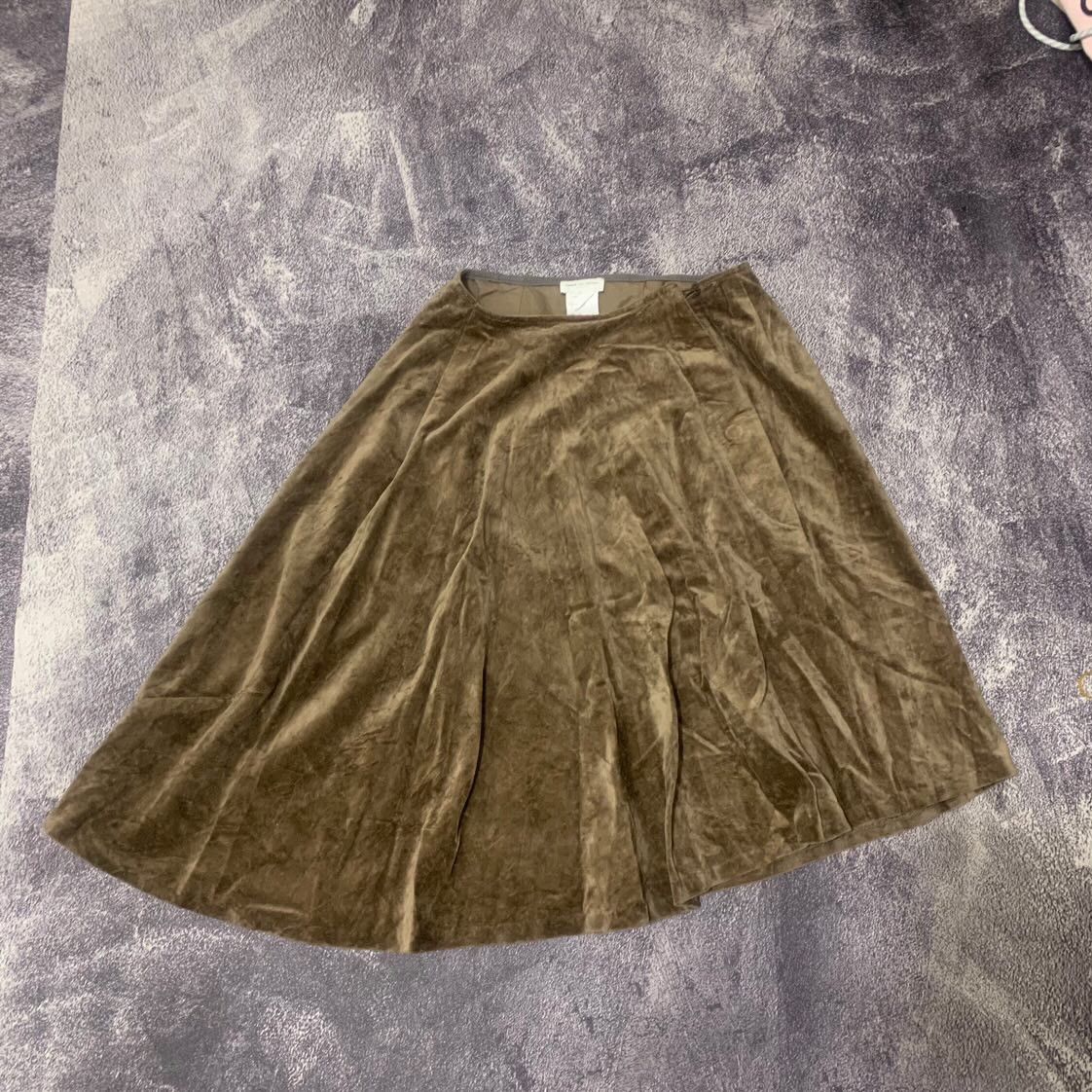 Designer × Dries Van Noten Dries van noten velvet mini skirt Size 29" - 1 Thumbnail