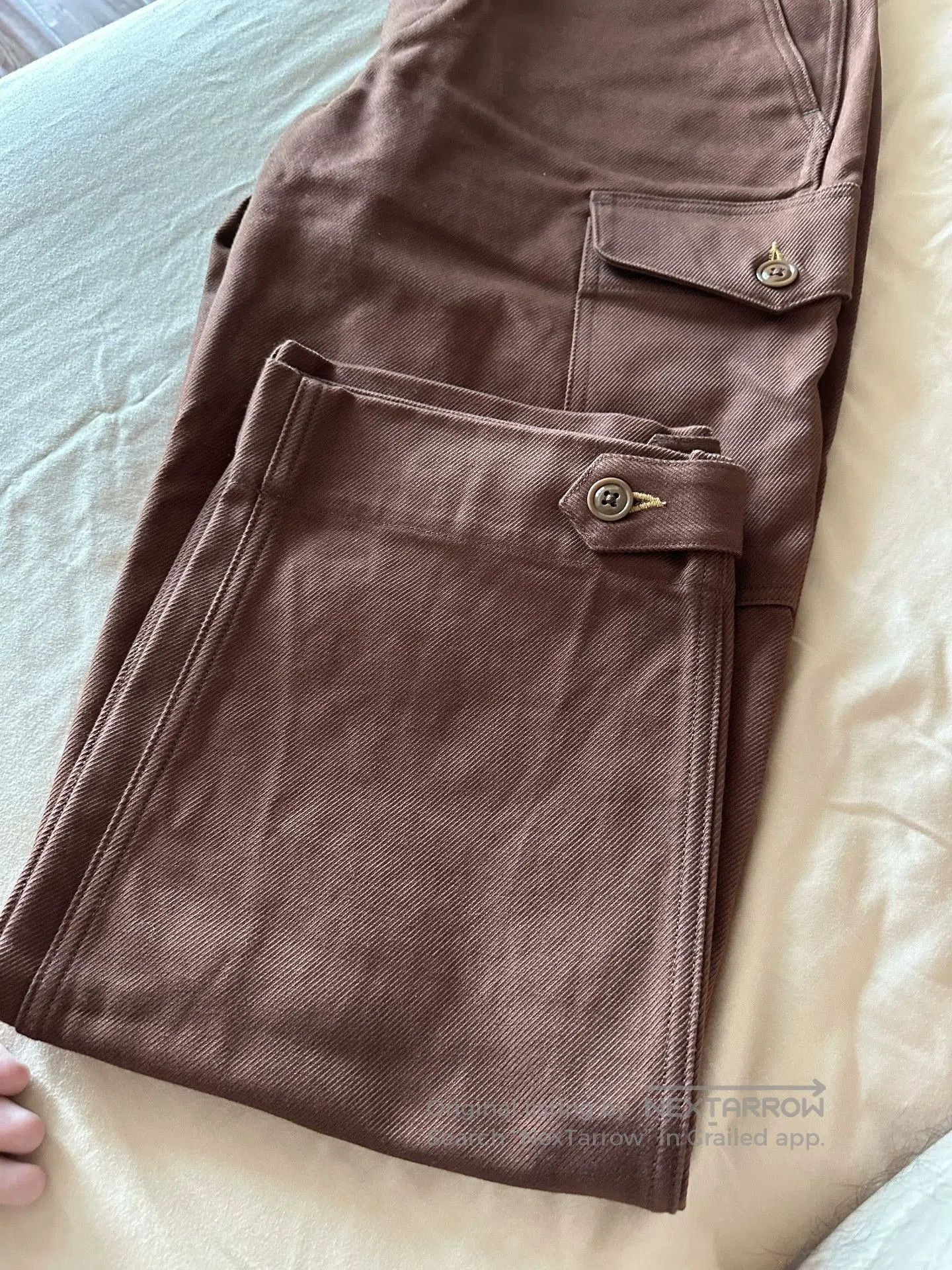 Vintage Bourn Aviator High-Density Cargo Pants. Size US 34 / EU 50 - 6 Thumbnail