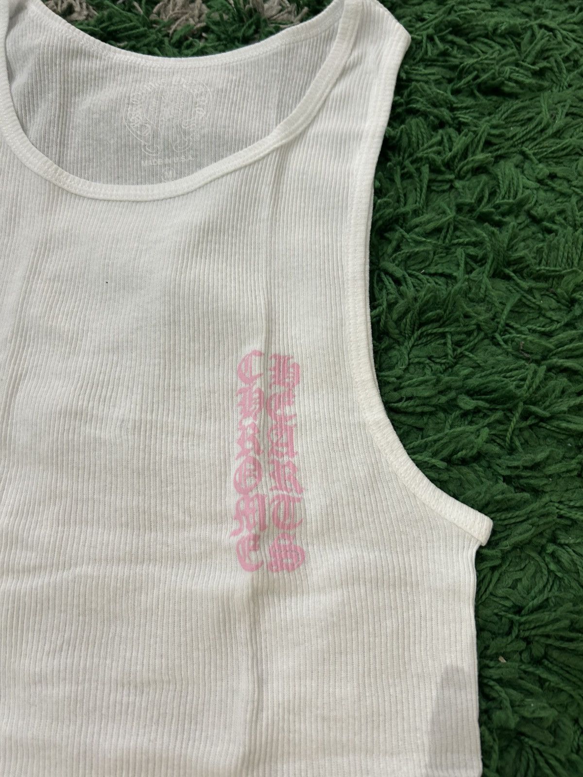 Chrome Hearts Chrome Hearts Pink T Bar Rib Tank Top Size US L / EU 52-54 / 3 - 2 Thumbnail