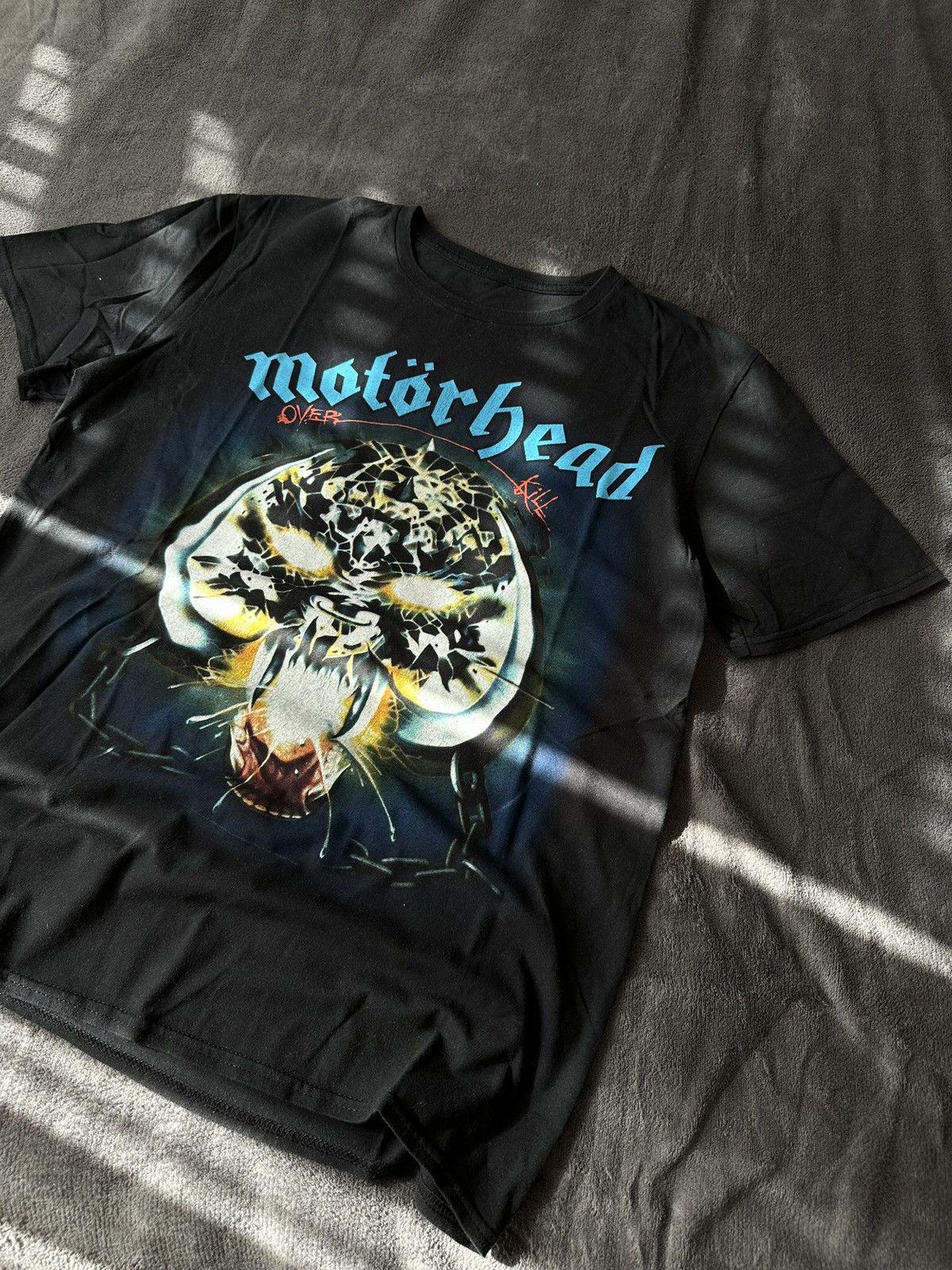 Band Tees × Vintage Vintage Motorhead Tee Logo Tiger Size US M / EU 48-50 / 2 - 2 Thumbnail
