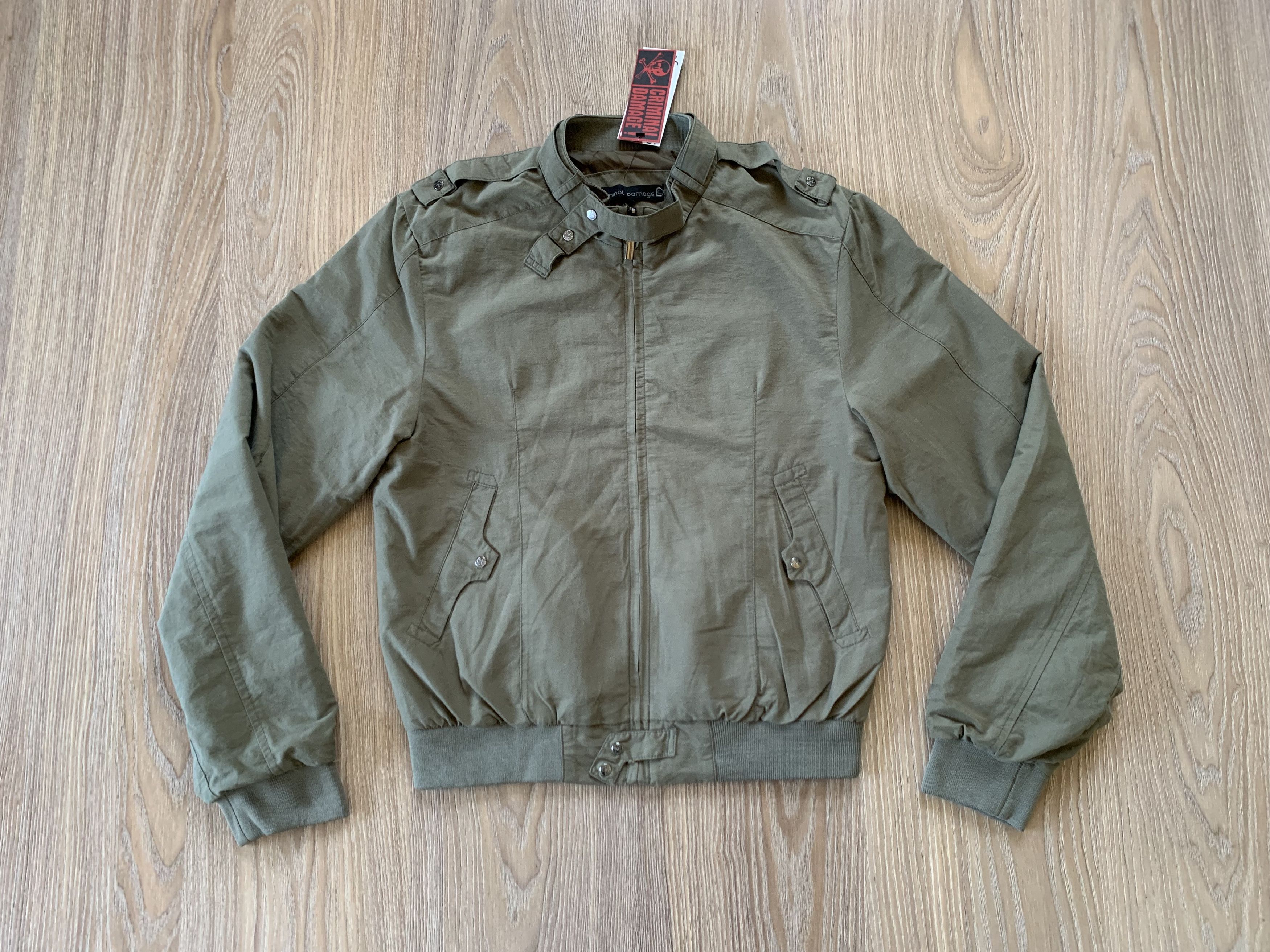 Criminal Damage Womens Criminal Damage New Vintage Cotton Jacket Size L / US 10 / IT 46 - 2 Thumbnail