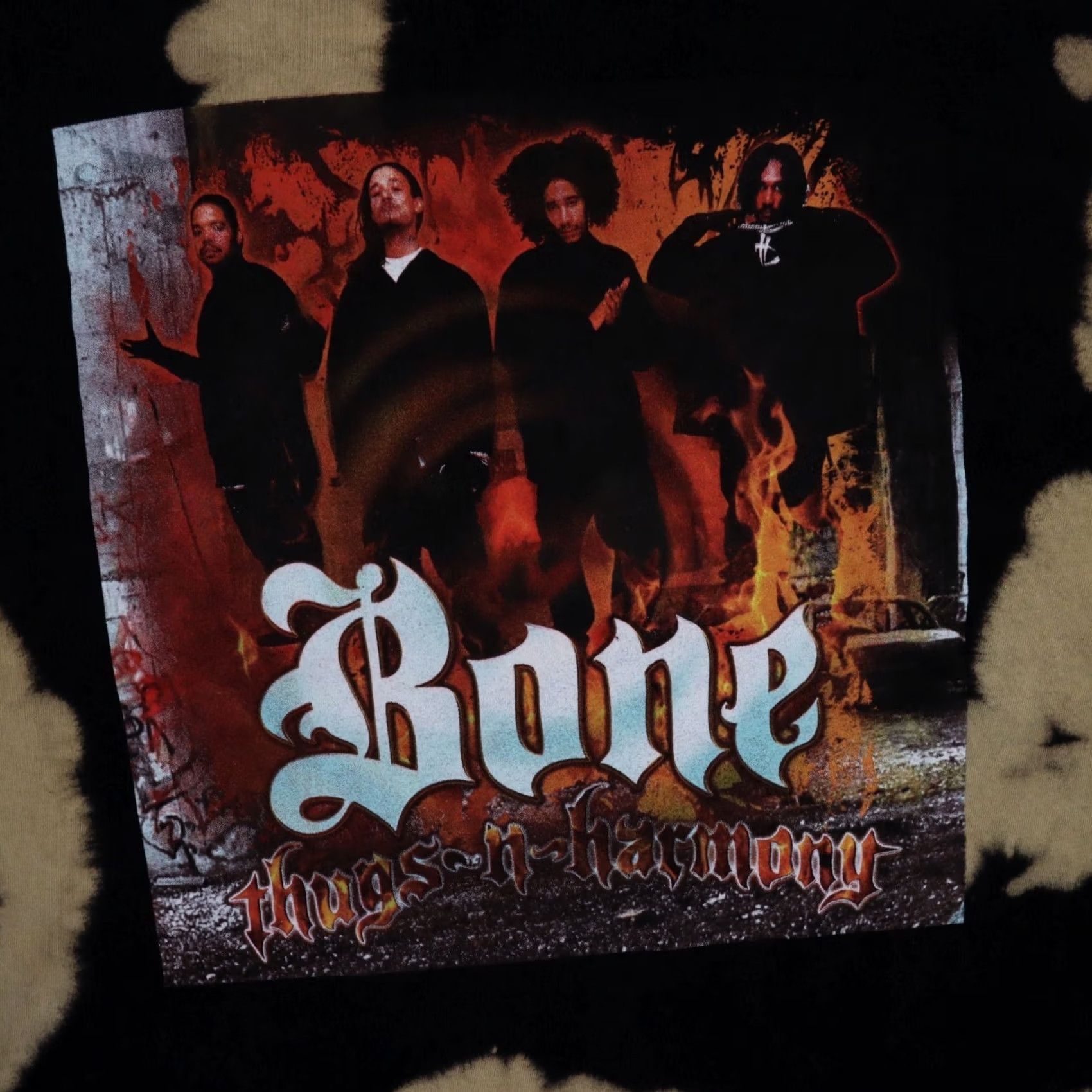 Harmony Control Bone Thugs and Harmony Tshirt Mens XL Graphic Bleached Size US XL / EU 56 / 4 - 2 Thumbnail