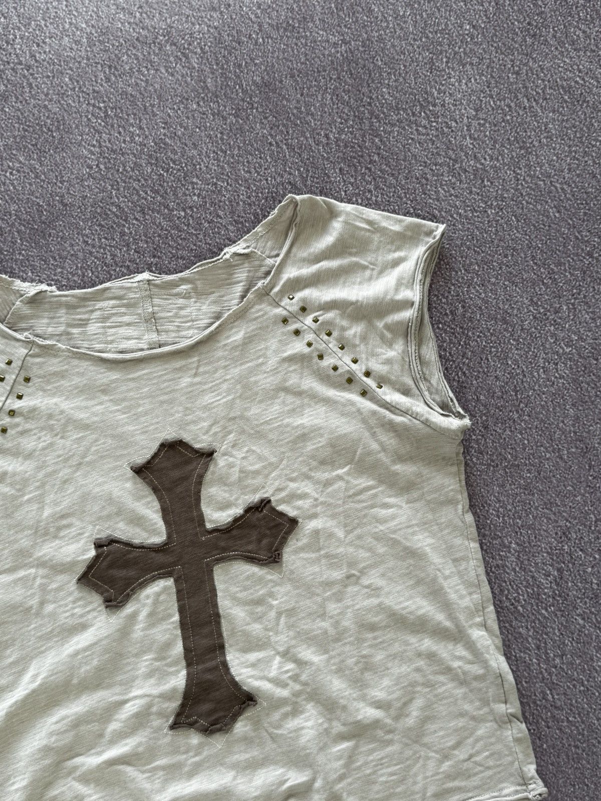Hysteric Glamour Y2K Chrome Hearts Style Grunge Top T-Shirt Size L / US 10 / IT 46 - 5 Thumbnail
