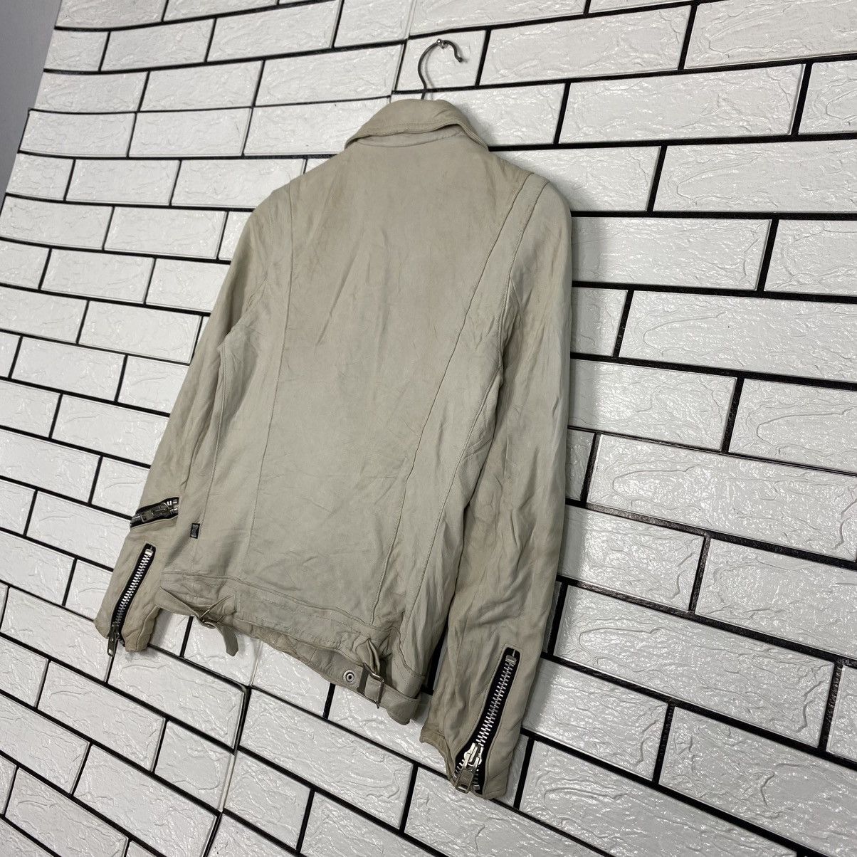 Hysteric Glamour 📌Vintage Double Collar Biker Leather Jacket RNA Inc Size US M / EU 48-50 / 2 - 14 Thumbnail