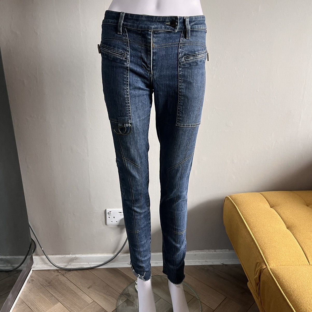 Stella McCartney Stella McCartney Pre SS06 Archive Biker Denim Jeans Size 27" / US 4 / IT 40 - 7 Thumbnail