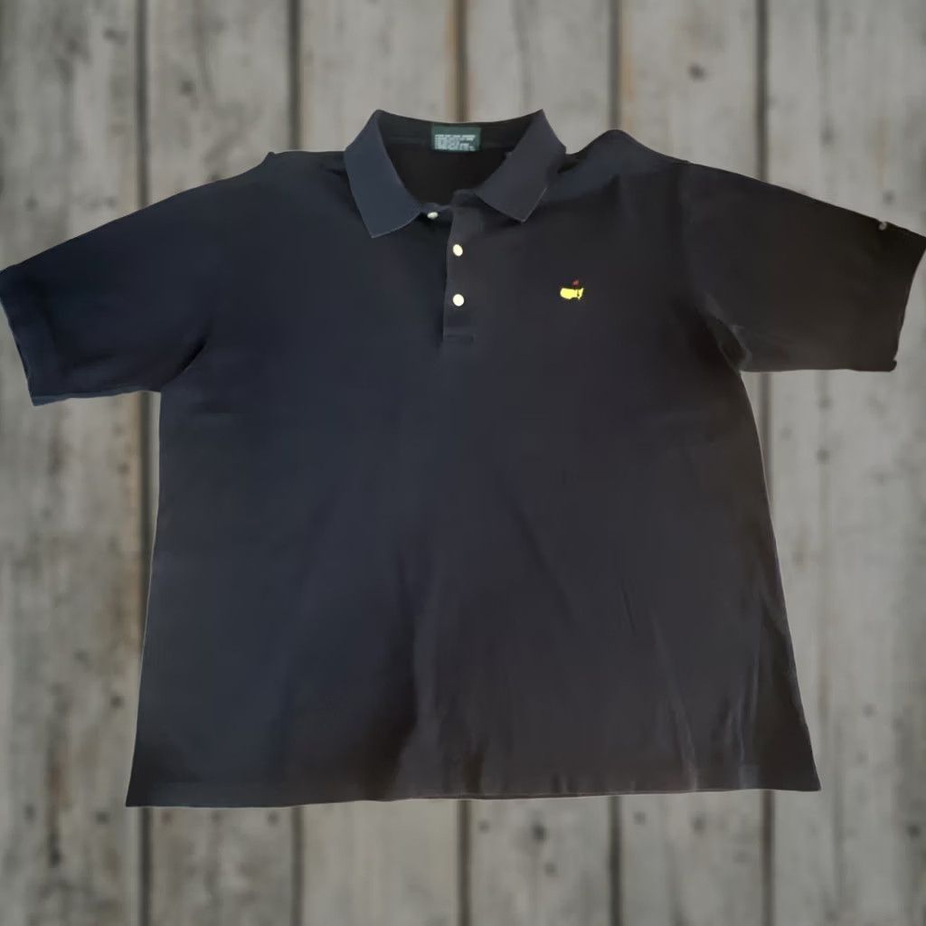 Vintage Masters Collection Logo Polo Men XL Navy Blue Polo Shirt XL Boys? Stop. Size US XL / EU 56 / 4 - 1 Thumbnail