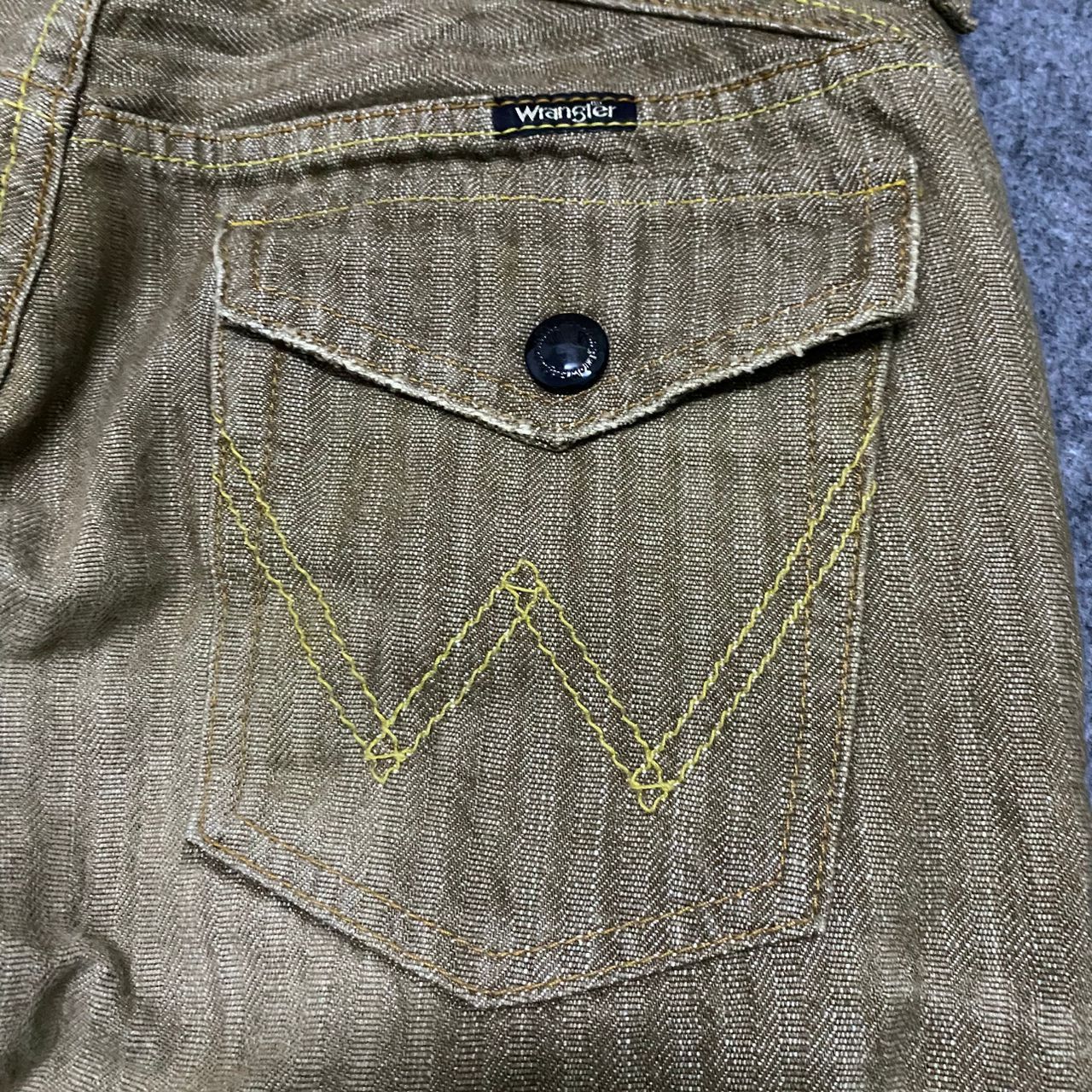 If Six Was Nine 💥Best Offer💥Vintage Wrangler Flare Denim Jeans Size US 34 / EU 50 - 7 Thumbnail