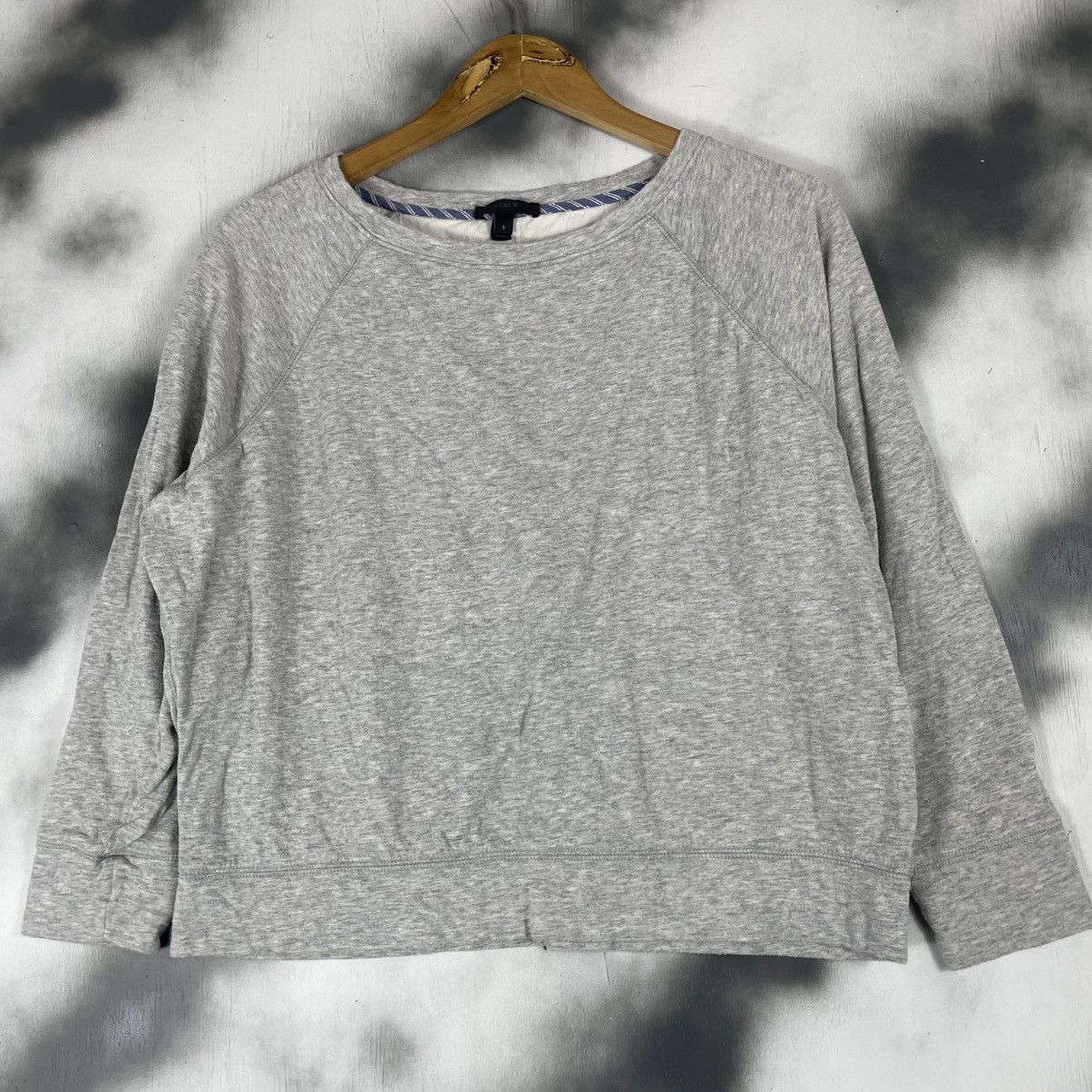 J.Crew J. Crew Boxxy Style Plain Sweatshirt Size S / US 4 / IT 40 - 1 Thumbnail