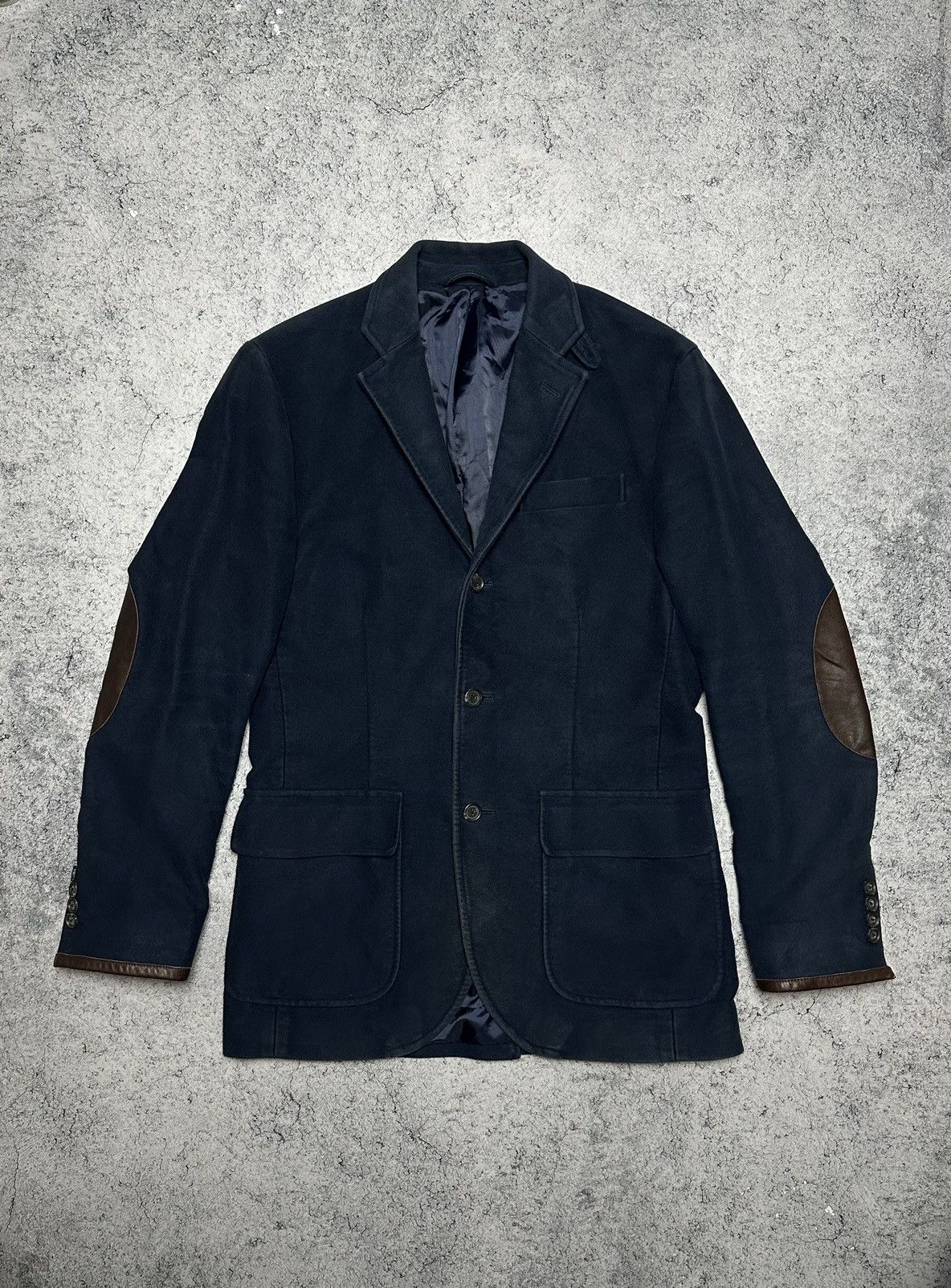 Polo Ralph Lauren Vintage Polo Ralph Lauren Velour Blazer Jacket Size 40R - 1 Thumbnail