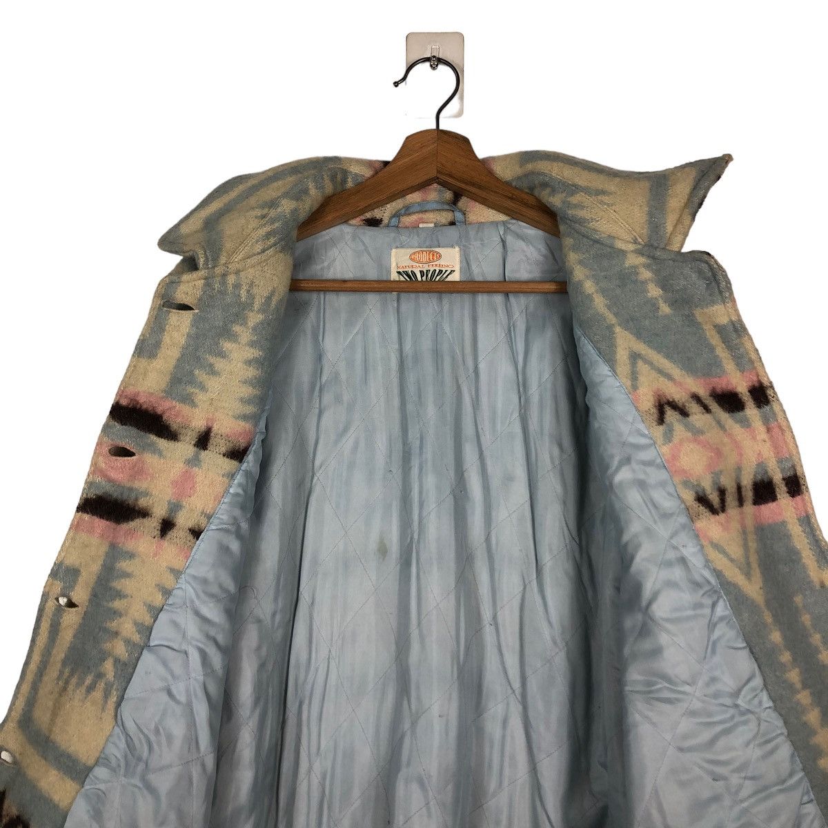 Japanese Brand 📌VINTAGE WOOL JACKET TWO PEOPLE JAPAN NAVAJO NATIVE Size US M / EU 48-50 / 2 - 11 Thumbnail