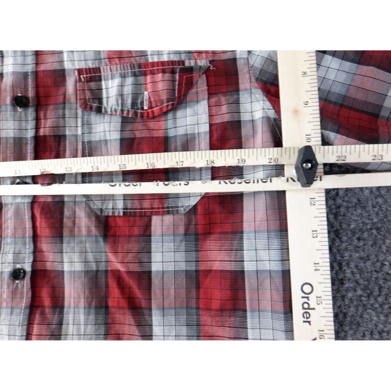 Vintage Swiss Cross Shirt Mens Medium Red Plaid Button-Down Casual Size US M / EU 48-50 / 2 - 4 Thumbnail