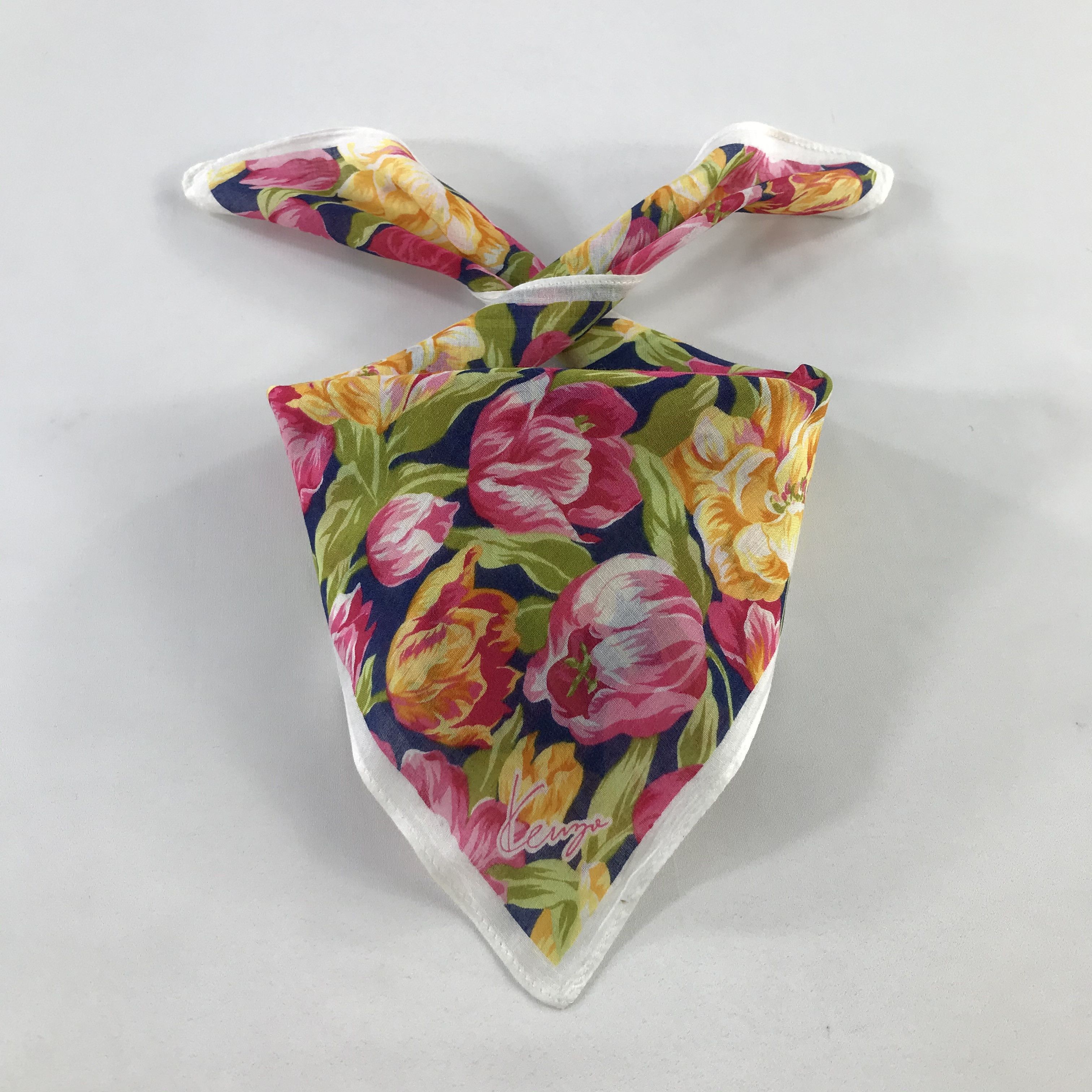 Kenzo × Vintage Kenzo Bandana/ Handkerchief / Neckerchief Size ONE SIZE - 1 Thumbnail