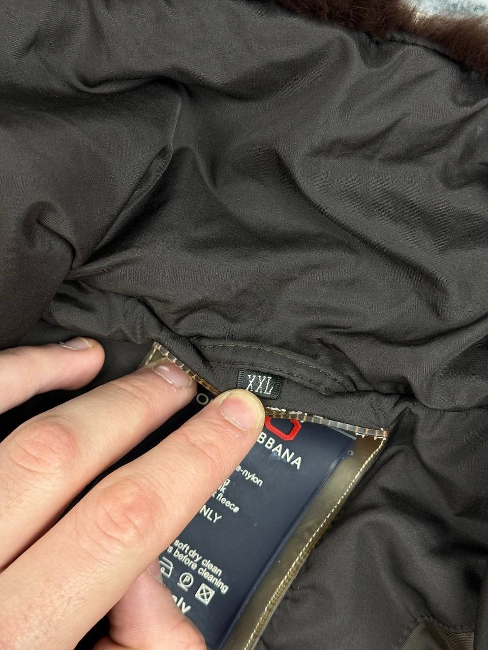 Dolce & Gabbana Vintage Dolce & Gabbana Jacket Real Fur Y2K Size XXL / US 16-18 / IT 52-54 - 4 Thumbnail