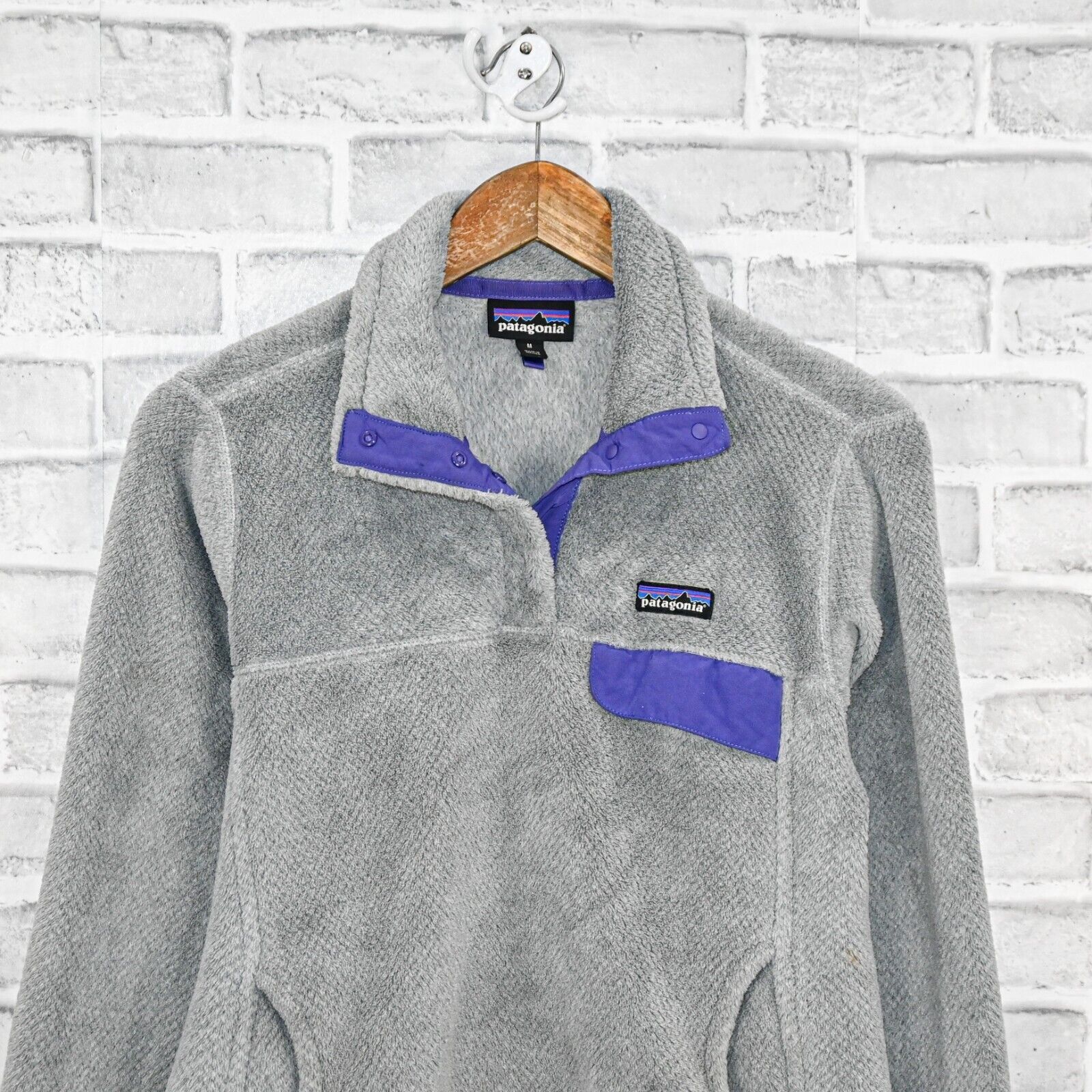 Patagonia Patagonia Re-Tool Snap T Pullover Jacket Polartec Fleece Size M / US 6-8 / IT 42-44 - 4 Thumbnail