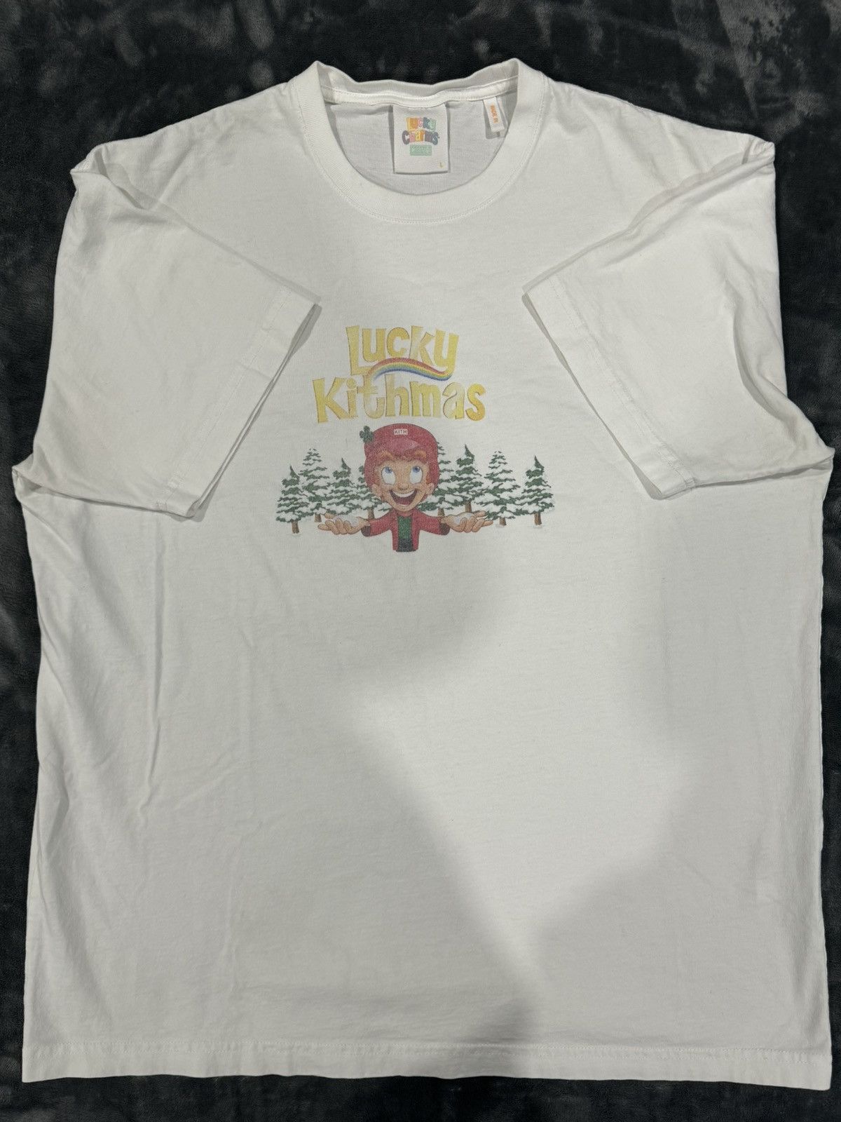 ☆ KITH TREATS x Lucky Charms vintage tee コラボTシャツ ☆ Kith x Disney Mickey & Friends It's All Love Vintage Tee