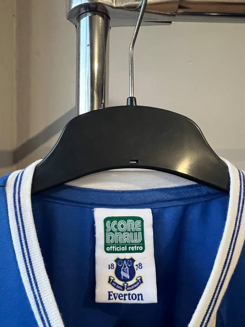 Le Coq Sportif 1984 EVERTON FC FINAL HOME SOCCER JERSEY FOOTBALL SHIRT SZ S Size US S / EU 44-46 / 1 - 7 Thumbnail