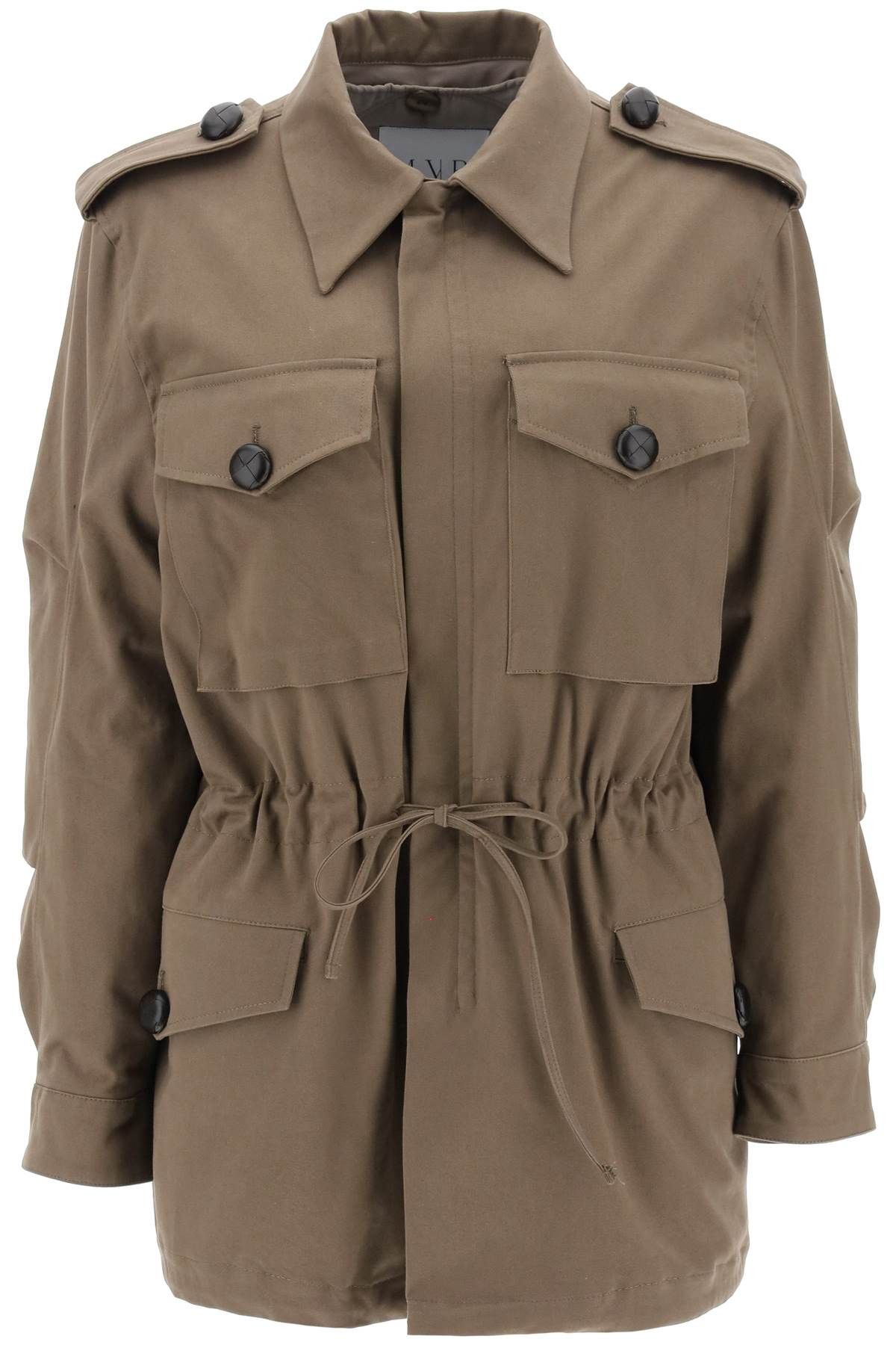 image of Mvp 'bigli' Cotton Field Jacket in Khaki, Women's (Size Medium)