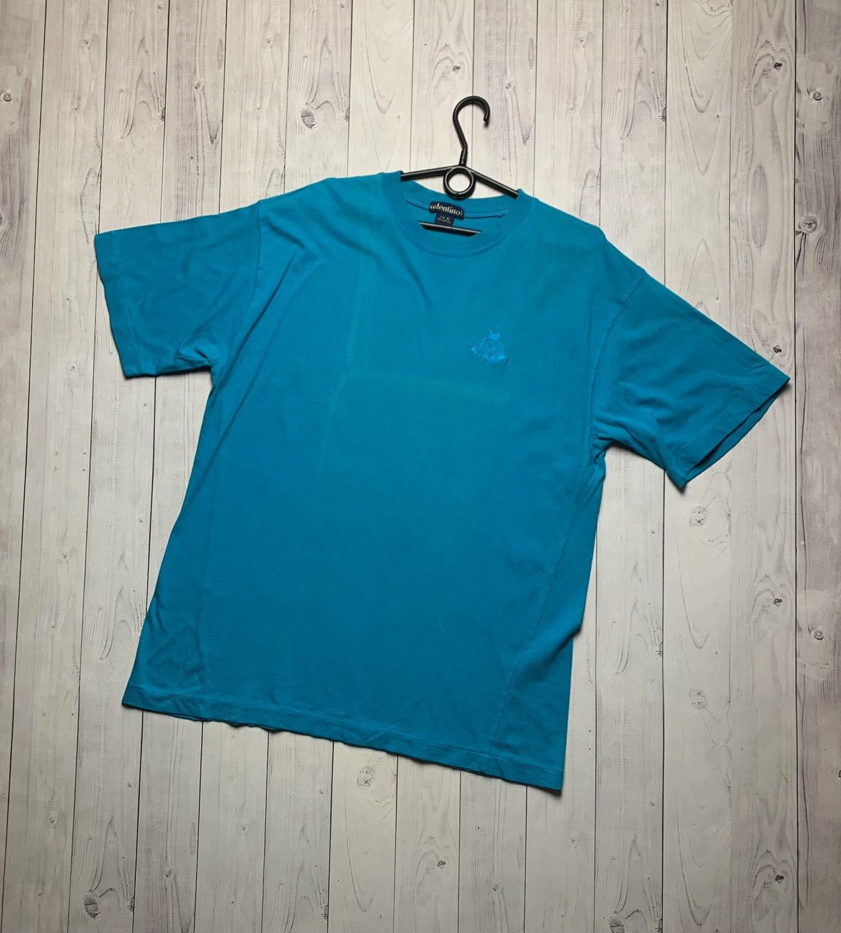 Valentino × Vintage Vintage Valentino tee blue logo size XL Size US XL / EU 56 / 4 - 1 Thumbnail