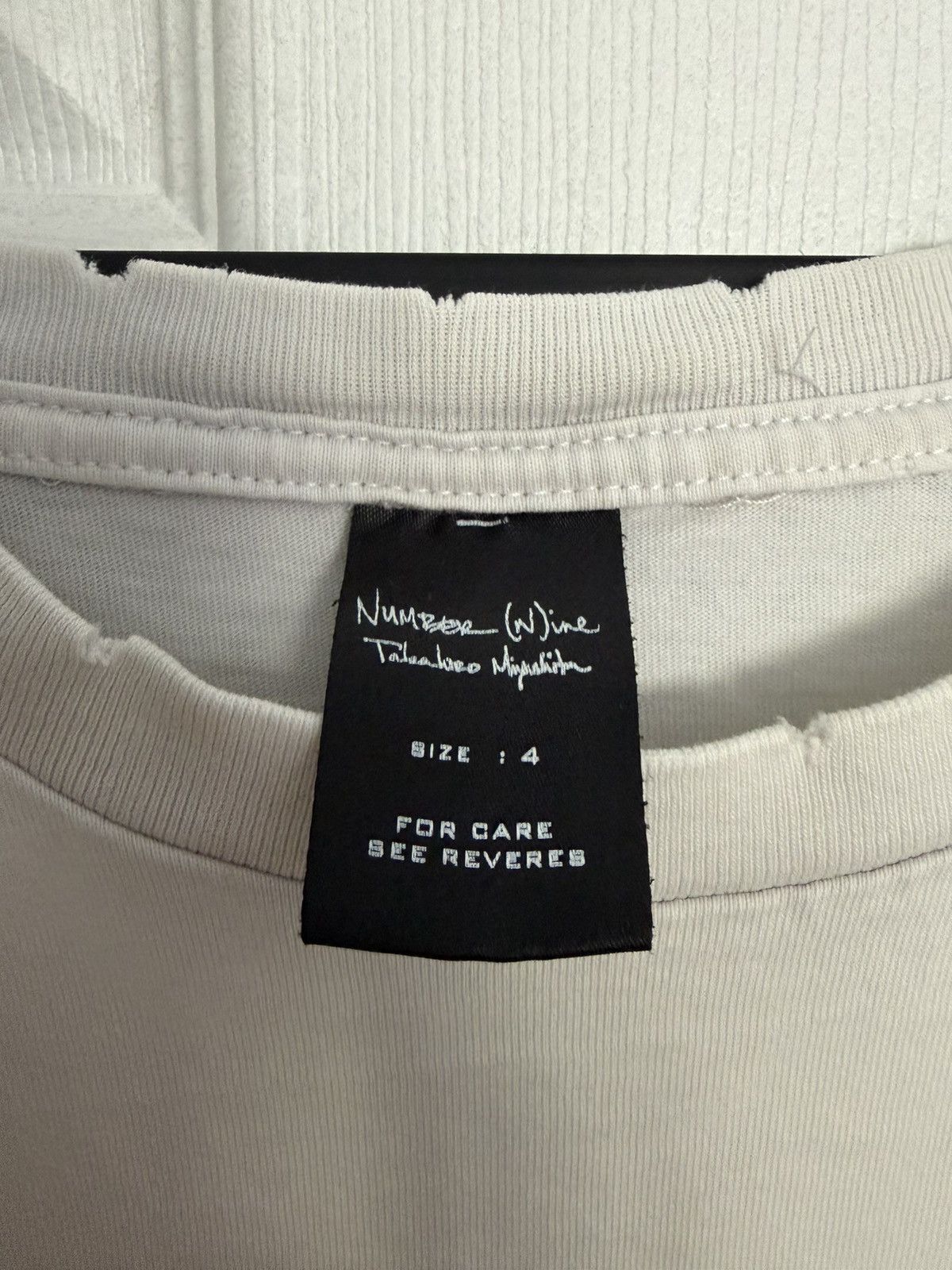 Number (N)ine NUMBER NINE T-SHIRT Size US L / EU 52-54 / 3 - 4 Thumbnail