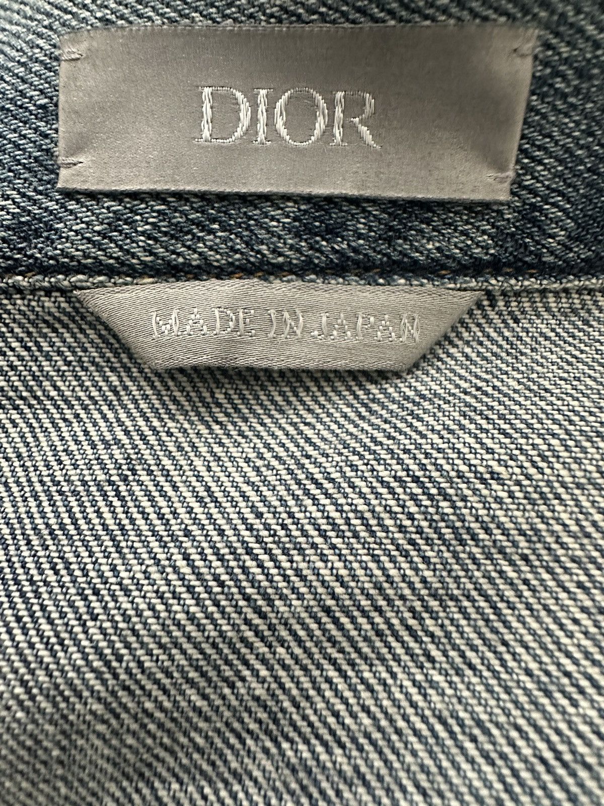Dior Dior and Kenny Scharf Denim Jeans Overshirt Shirt Jacket Size US L / EU 52-54 / 3 - 13 Thumbnail