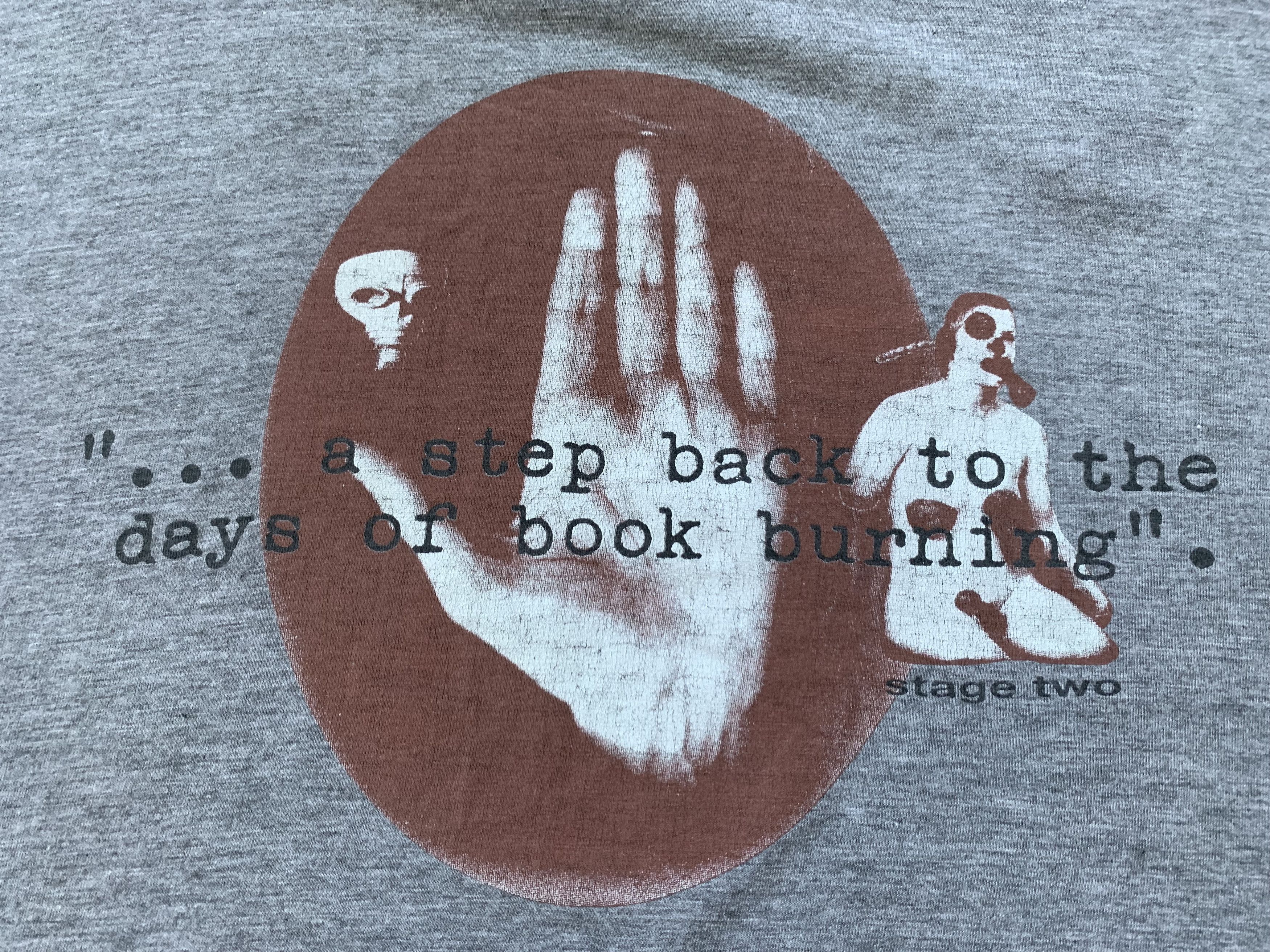 Band Tees × Vintage Pitch Shifter A Step Back To The Days Of Book Burning Size US XL / EU 56 / 4 - 7 Thumbnail