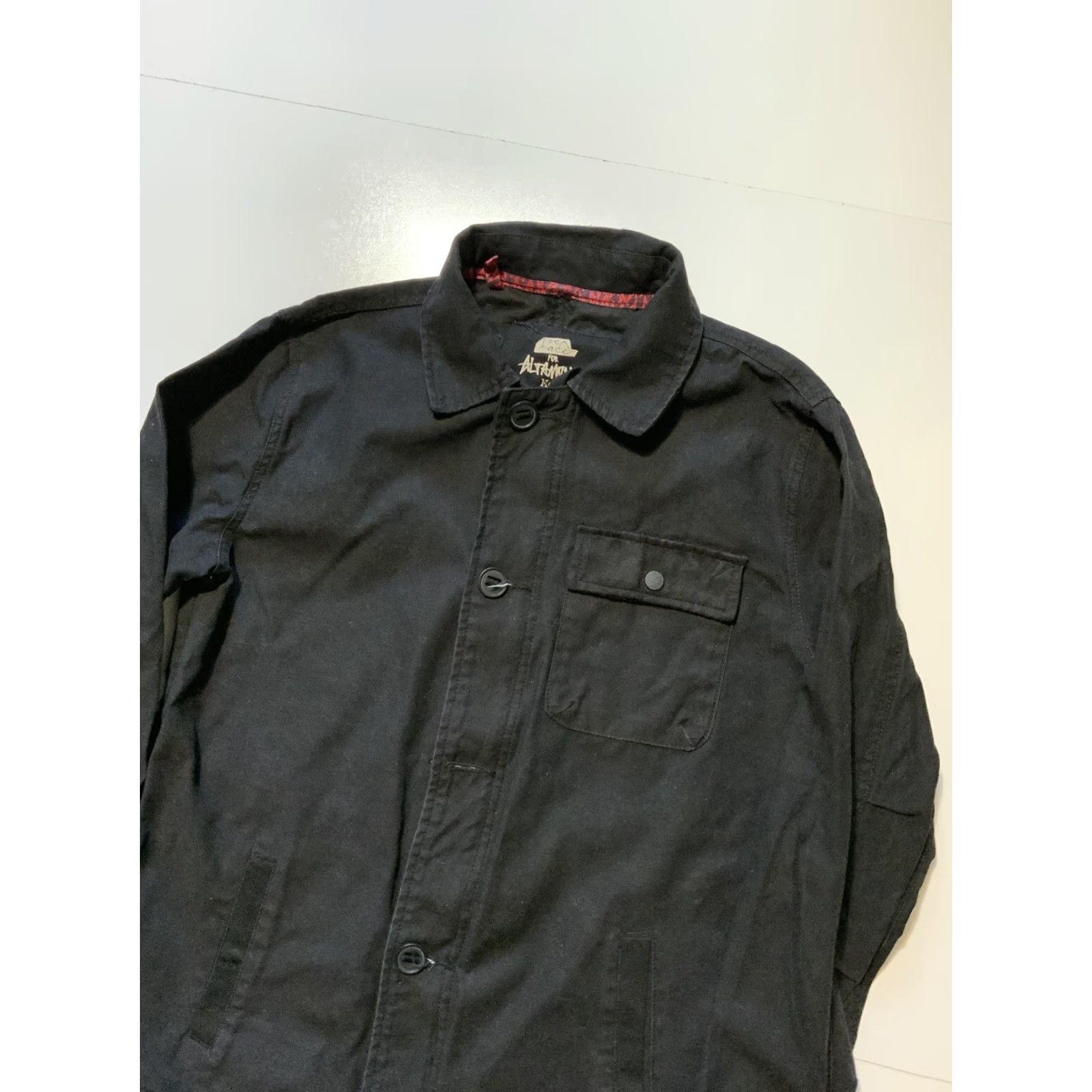 Altamont VINTAGE Neckface For Altamont Nightstalker Black Field Military Jacket Sz. M Men Jacket Size US M / EU 48-50 / 2 - 3 Thumbnail