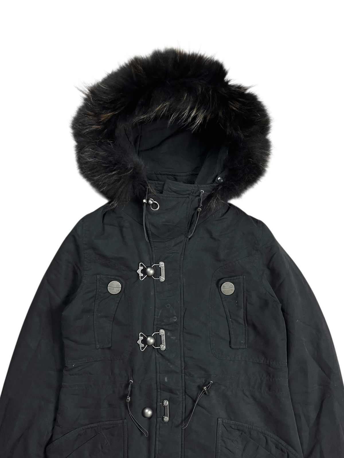 14th Addiction 2000s SLY - Vkei Style Fur Hoodie Jacket Size US M / EU 48-50 / 2 - 5 Thumbnail