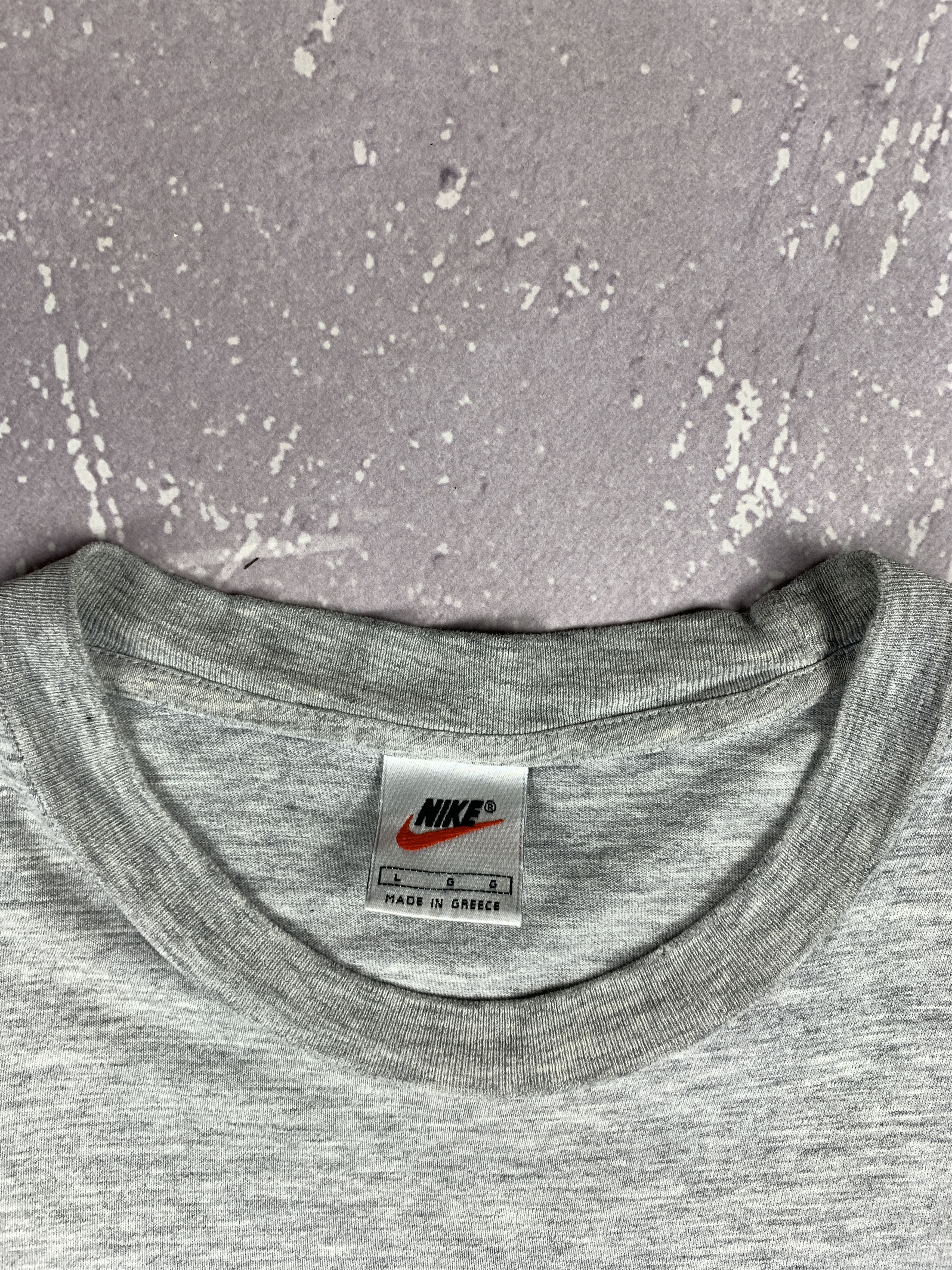 Nike Vintage 90s Nike T Shirt Anita Marathon Running Go for IT Size US L / EU 52-54 / 3 - 5 Thumbnail