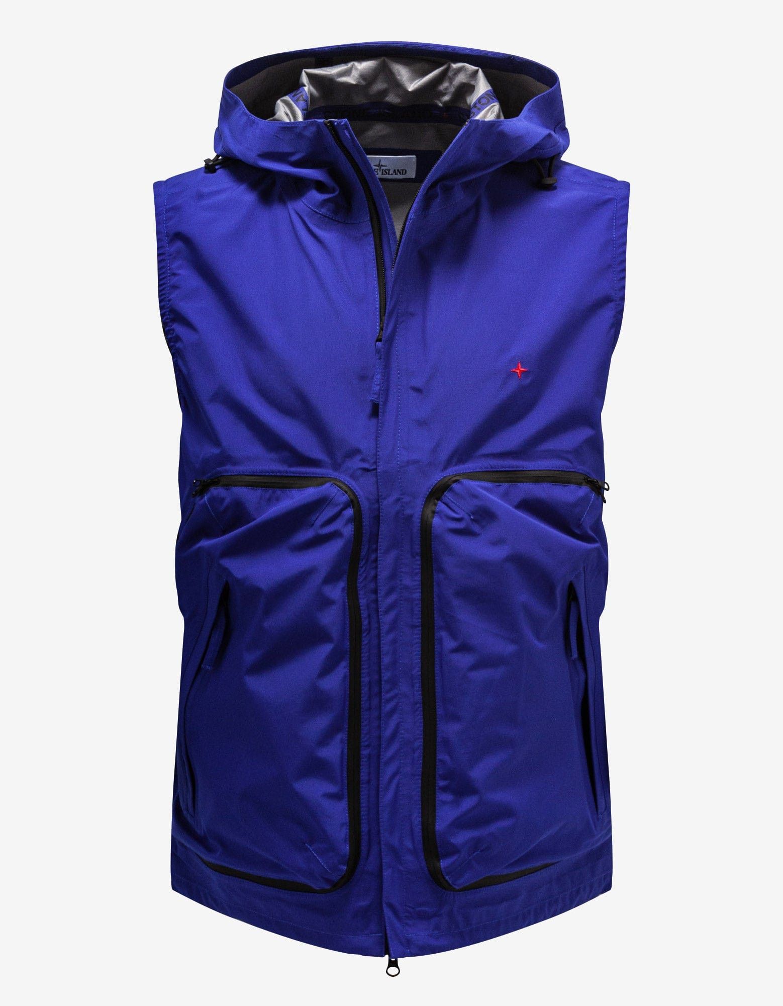 Stone Island Blue Marina Gilet Size US XL / EU 56 / 4 - 10 Thumbnail