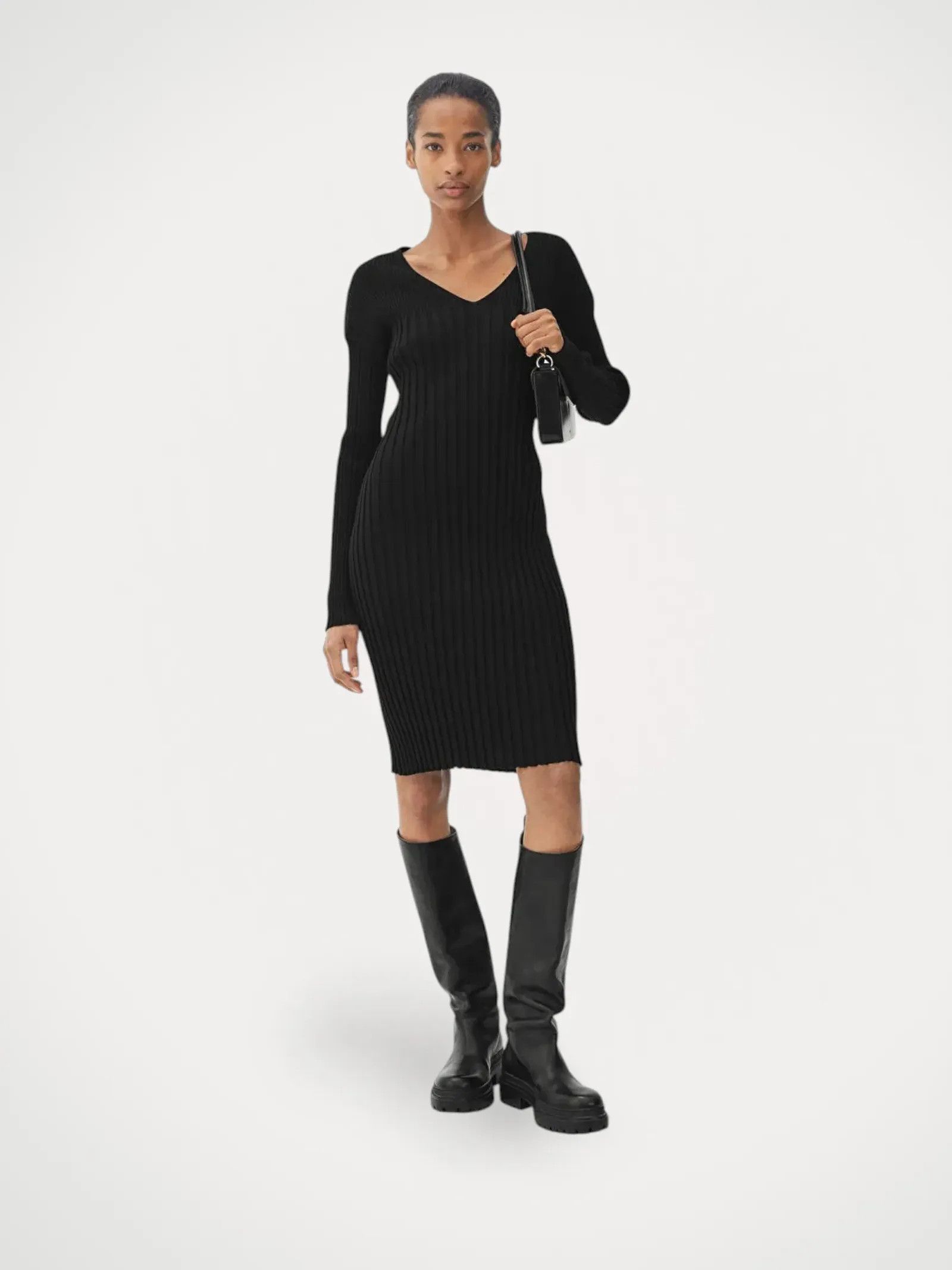 Arket Arket Rib Knit Dress Dress Size S / US 4 / IT 40 - 1 Thumbnail