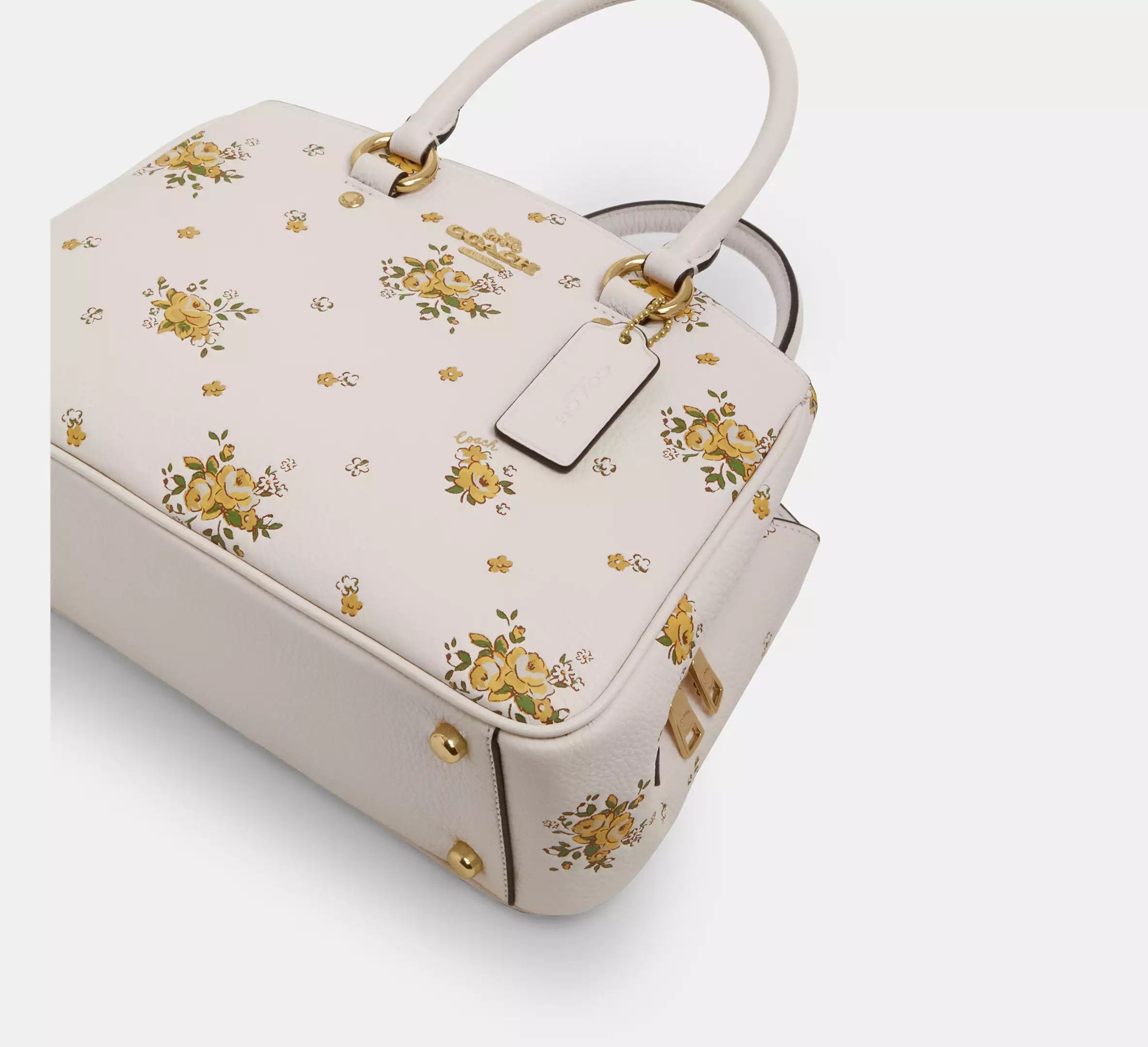 Coach Savannah Small Carryall Bag With Floral Print CAL42 Size ONE SIZE - 13 Thumbnail