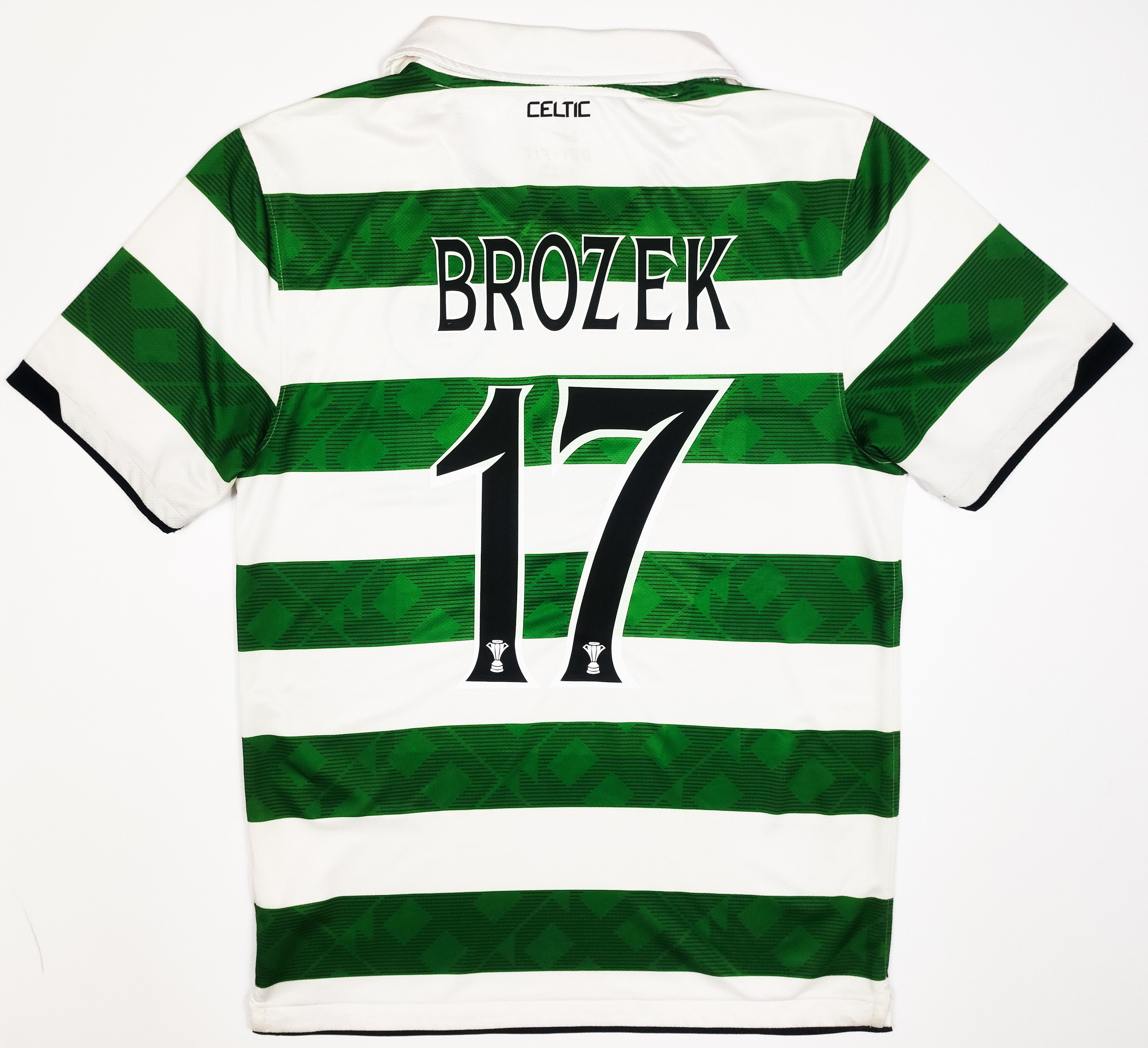 Nike Pawel Brozek #17 Celtic Glasgow FC 2011 2012 Nike Home Shirt Size US S / EU 44-46 / 1 - 1 Thumbnail