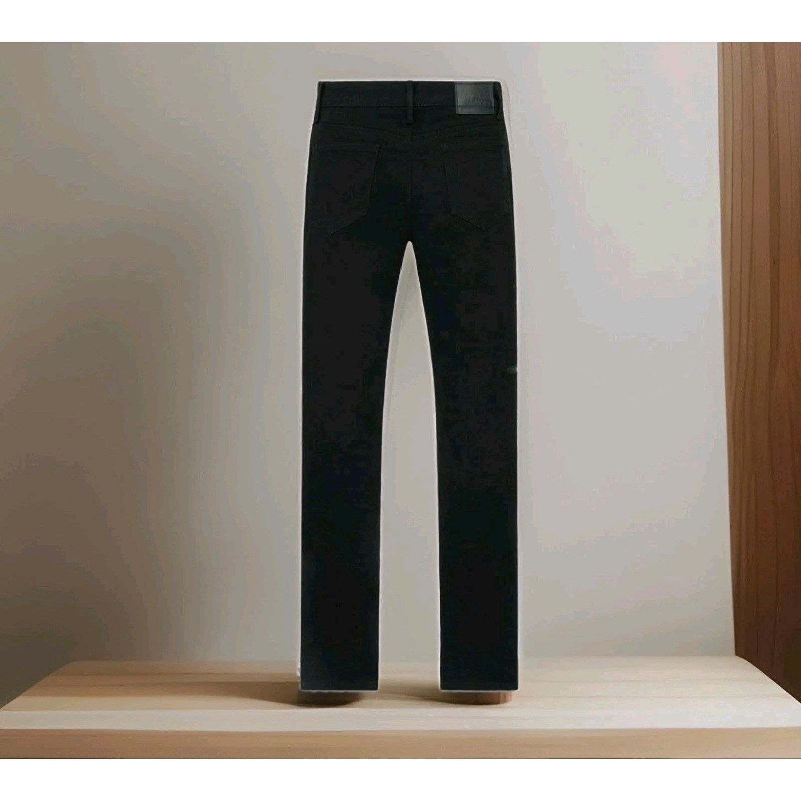 Rta RTA Skinny Fit Jeans Bryant Cross Patches Denim MRLDD887 Size US 33 - 4 Thumbnail
